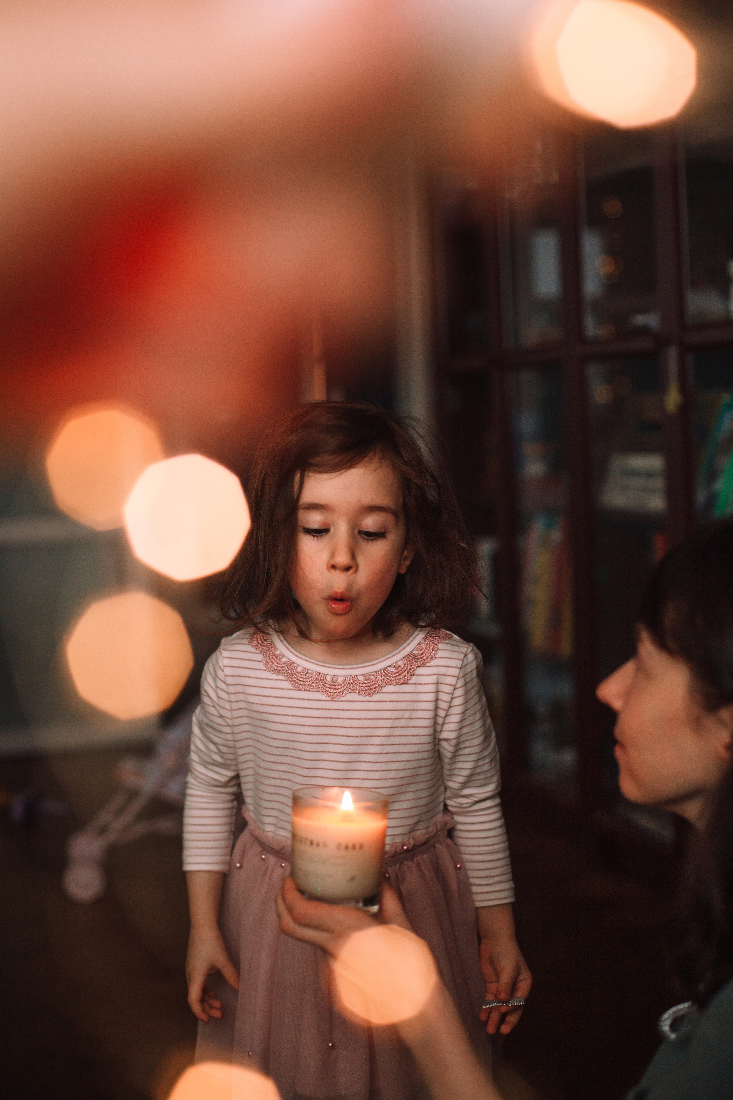 Алла, Андрей и девочки. Домашняя съемка. Детский и семейный фотограф в Москве и московской области Елена Титова