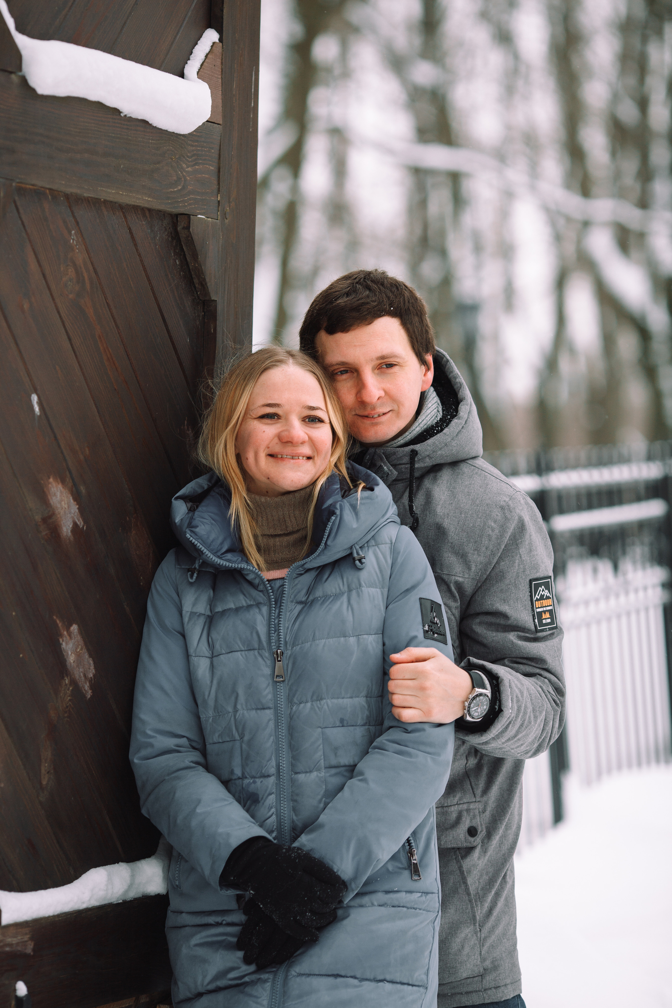Семейная фотосессия в парке зимой. Детский и семейный фотограф в Москве и московской области Елена Титова