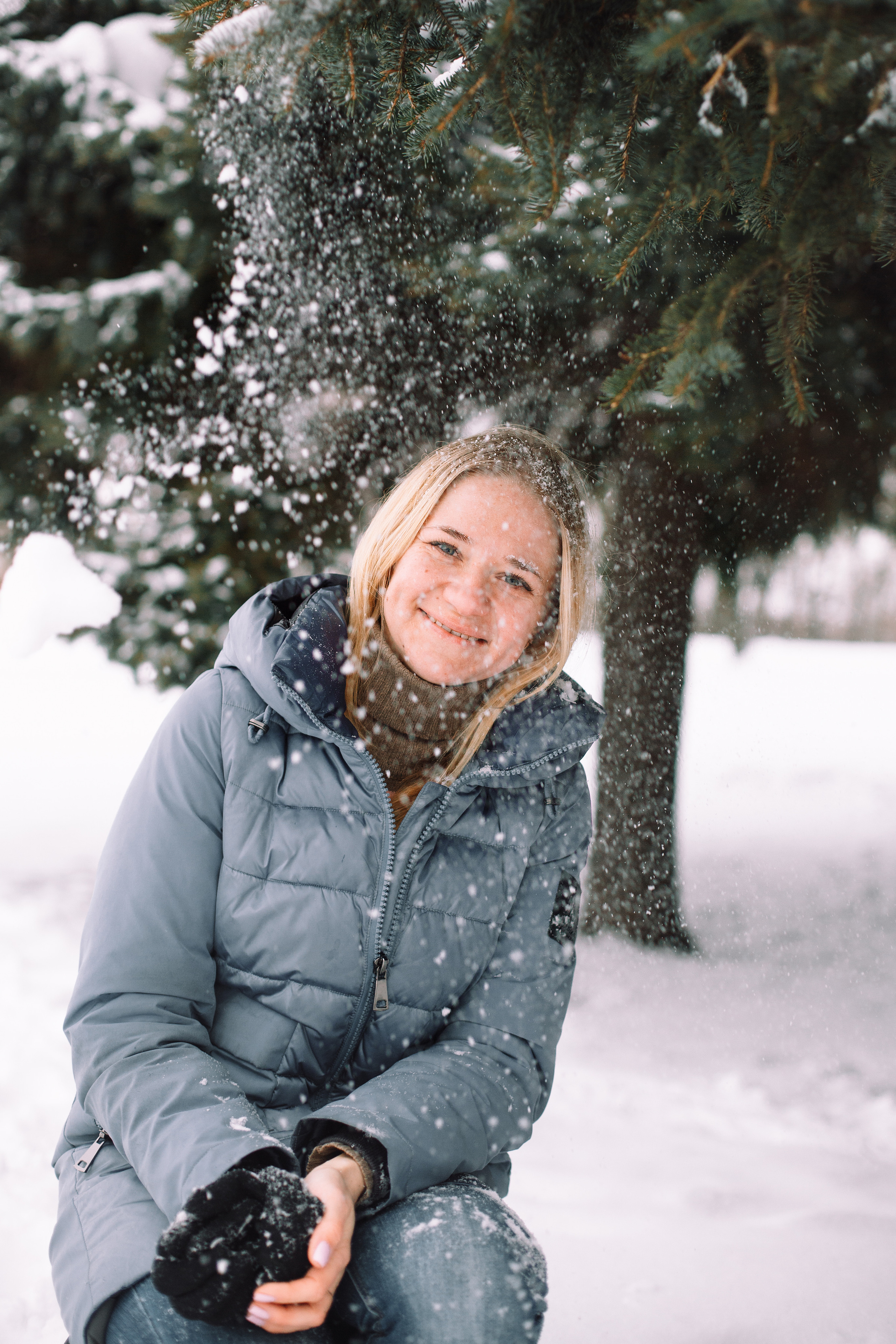 Семейная фотосессия в парке зимой. Детский и семейный фотограф в Москве и московской области Елена Титова