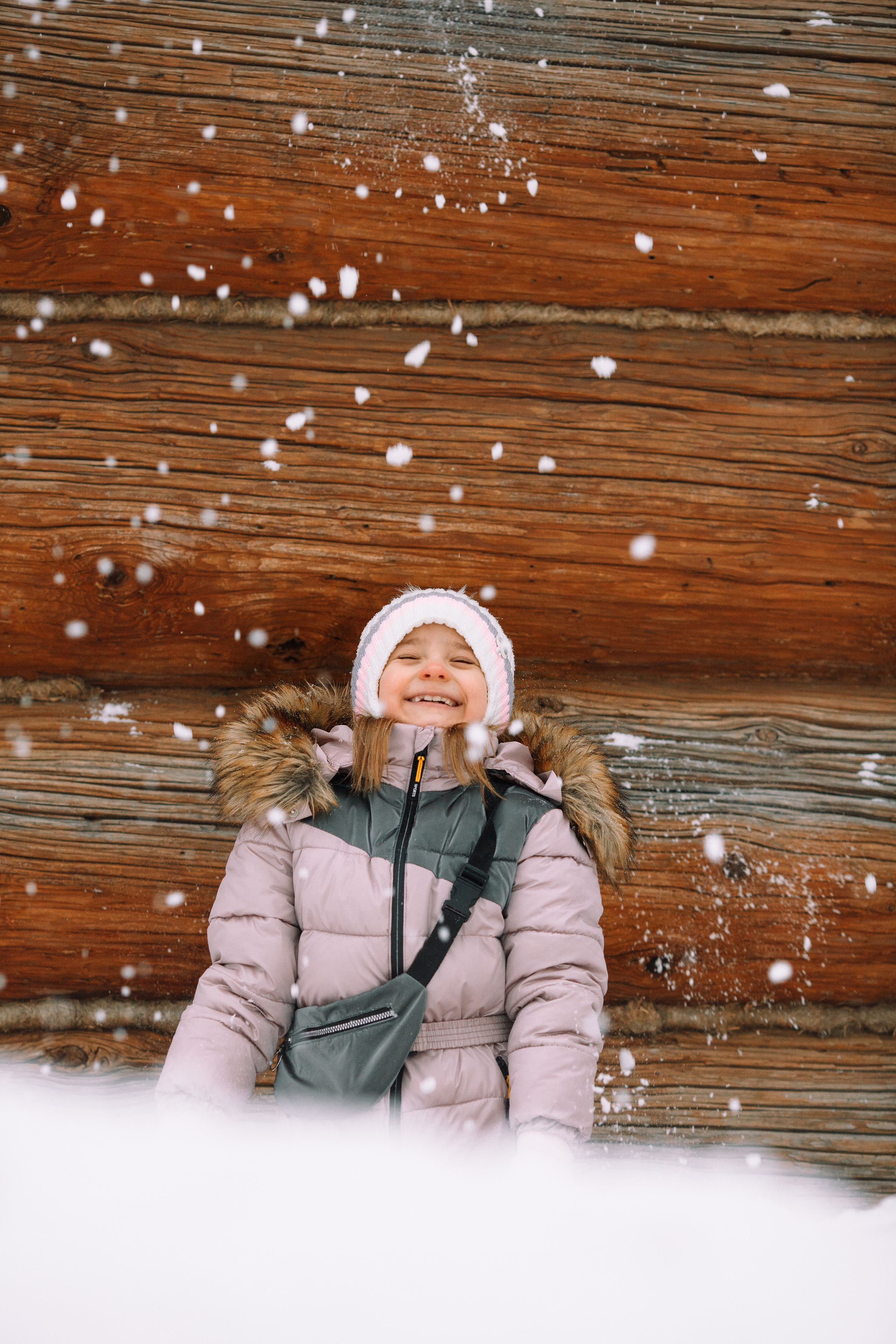Семейная фотосессия в парке зимой. Детский и семейный фотограф в Москве и московской области Елена Титова