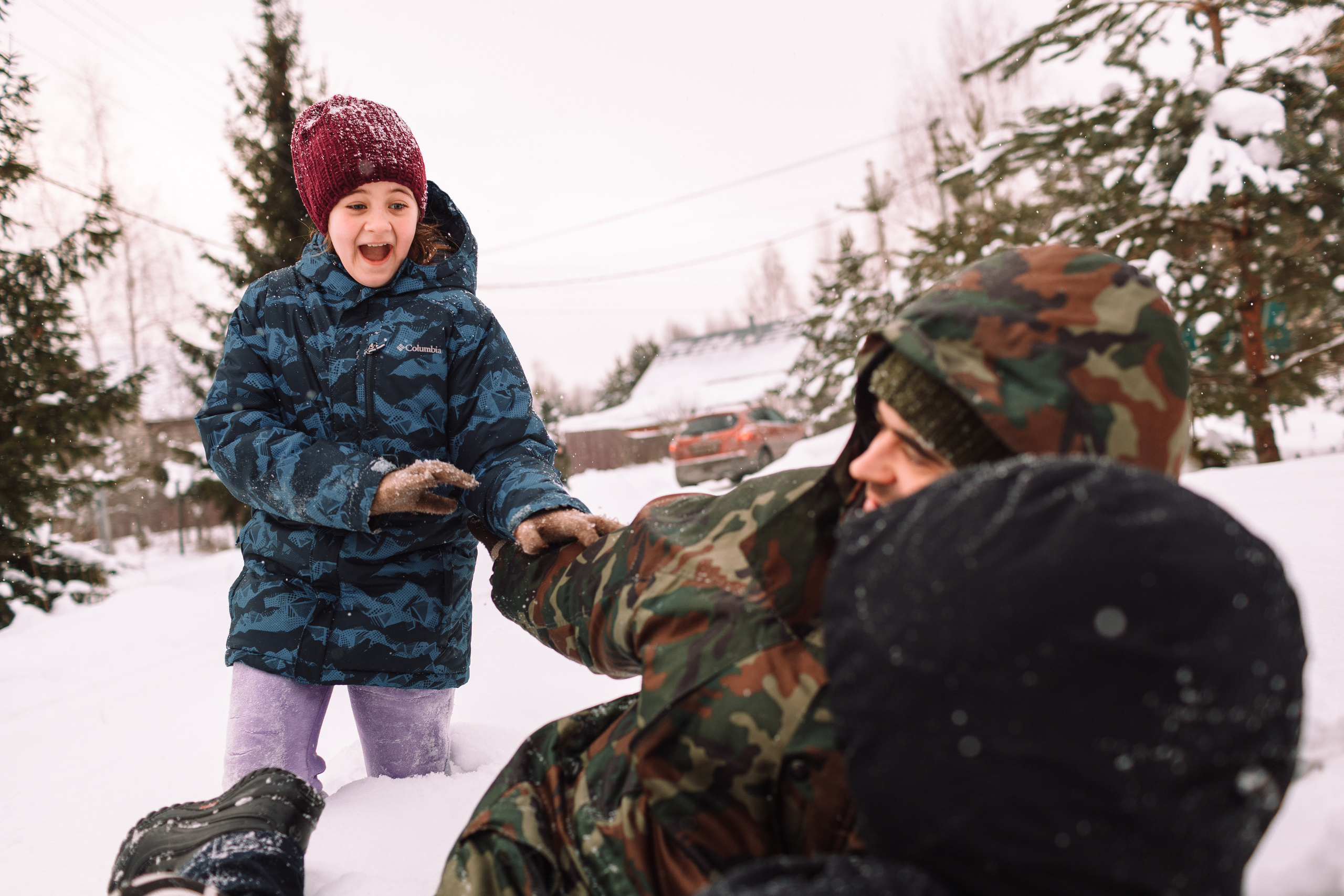 Фоторепортаж: большая семья на прогулке и дома. Детский и семейный фотограф в Москве и московской области Елена Титова