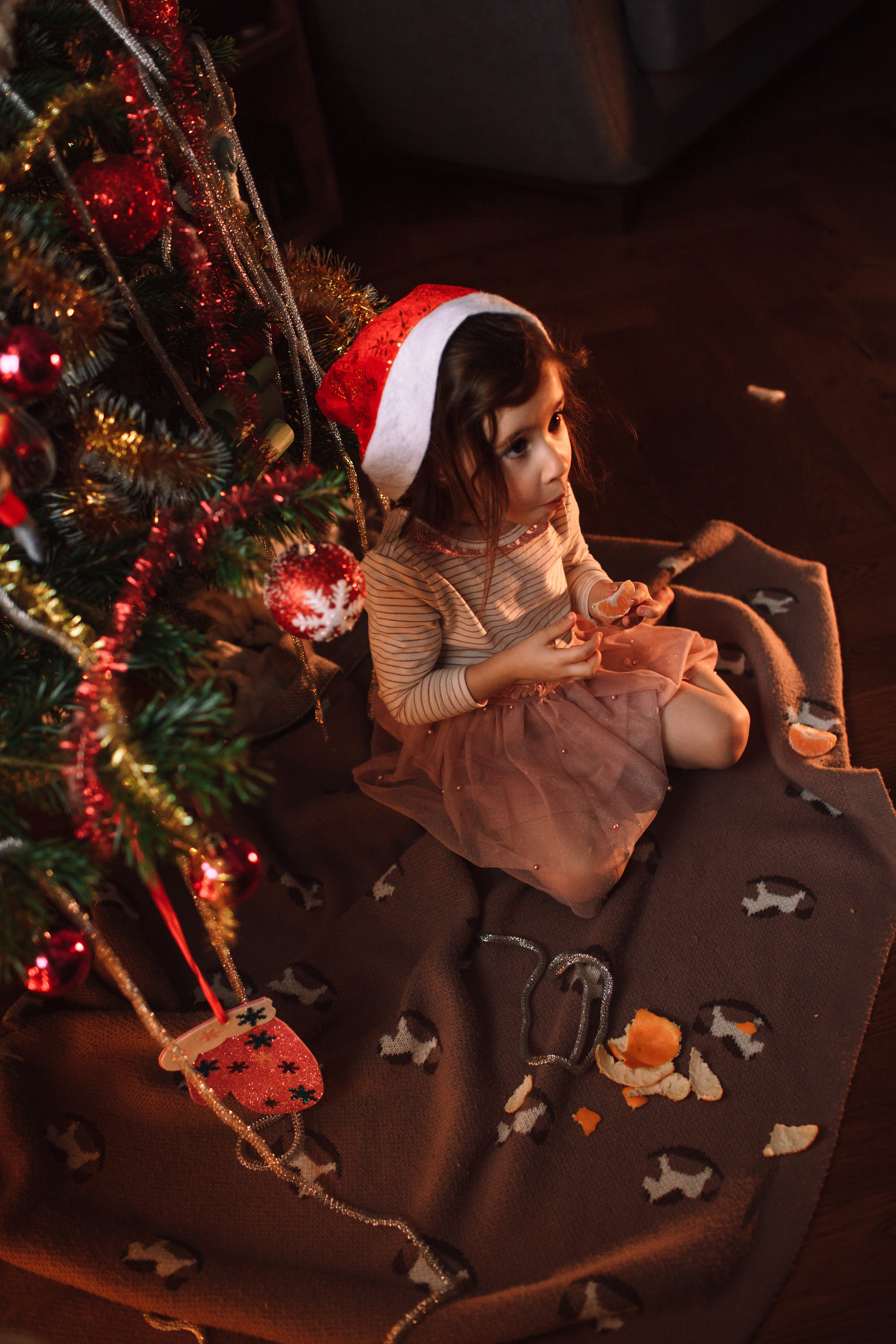 Алла, Андрей и девочки. Домашняя съемка. Детский и семейный фотограф в Москве и московской области Елена Титова