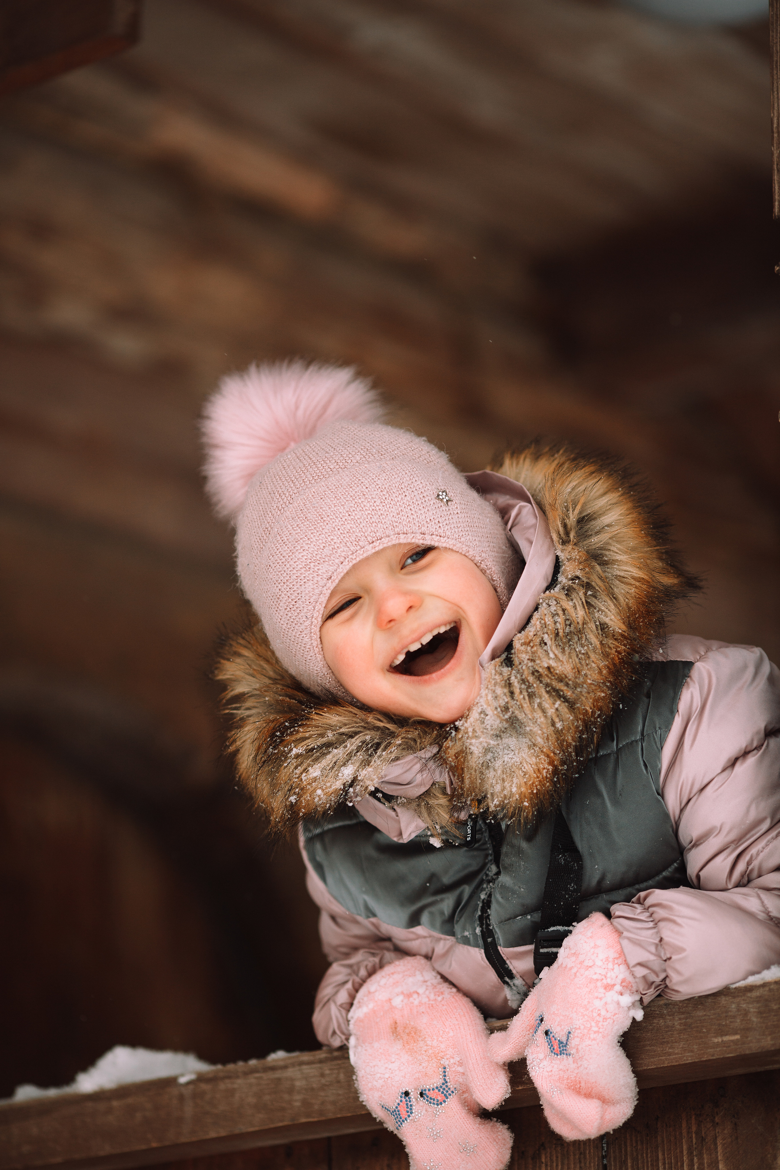 Семейная фотосессия в парке зимой. Детский и семейный фотограф в Москве и московской области Елена Титова