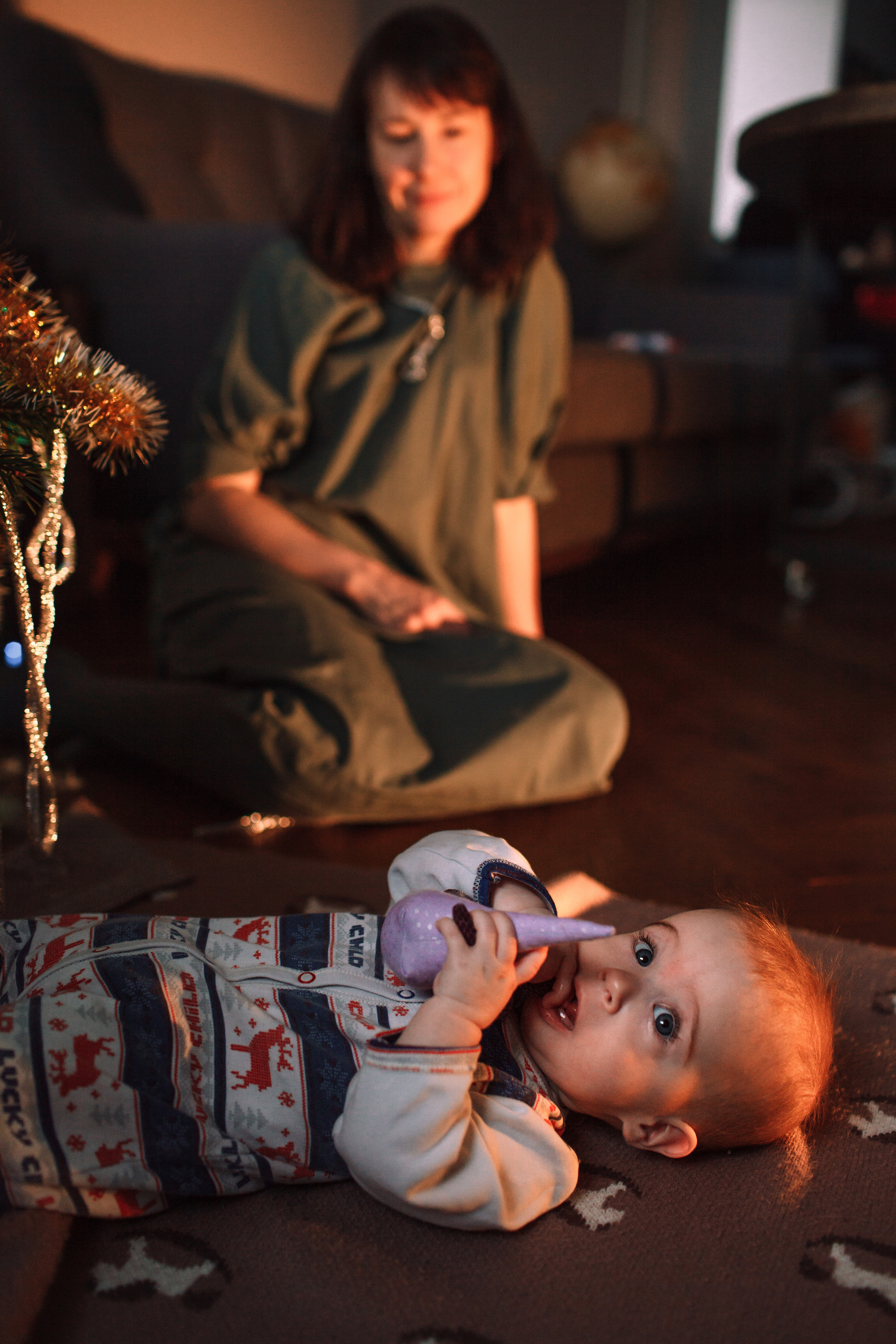 Алла, Андрей и девочки. Домашняя съемка. Детский и семейный фотограф в Москве и московской области Елена Титова