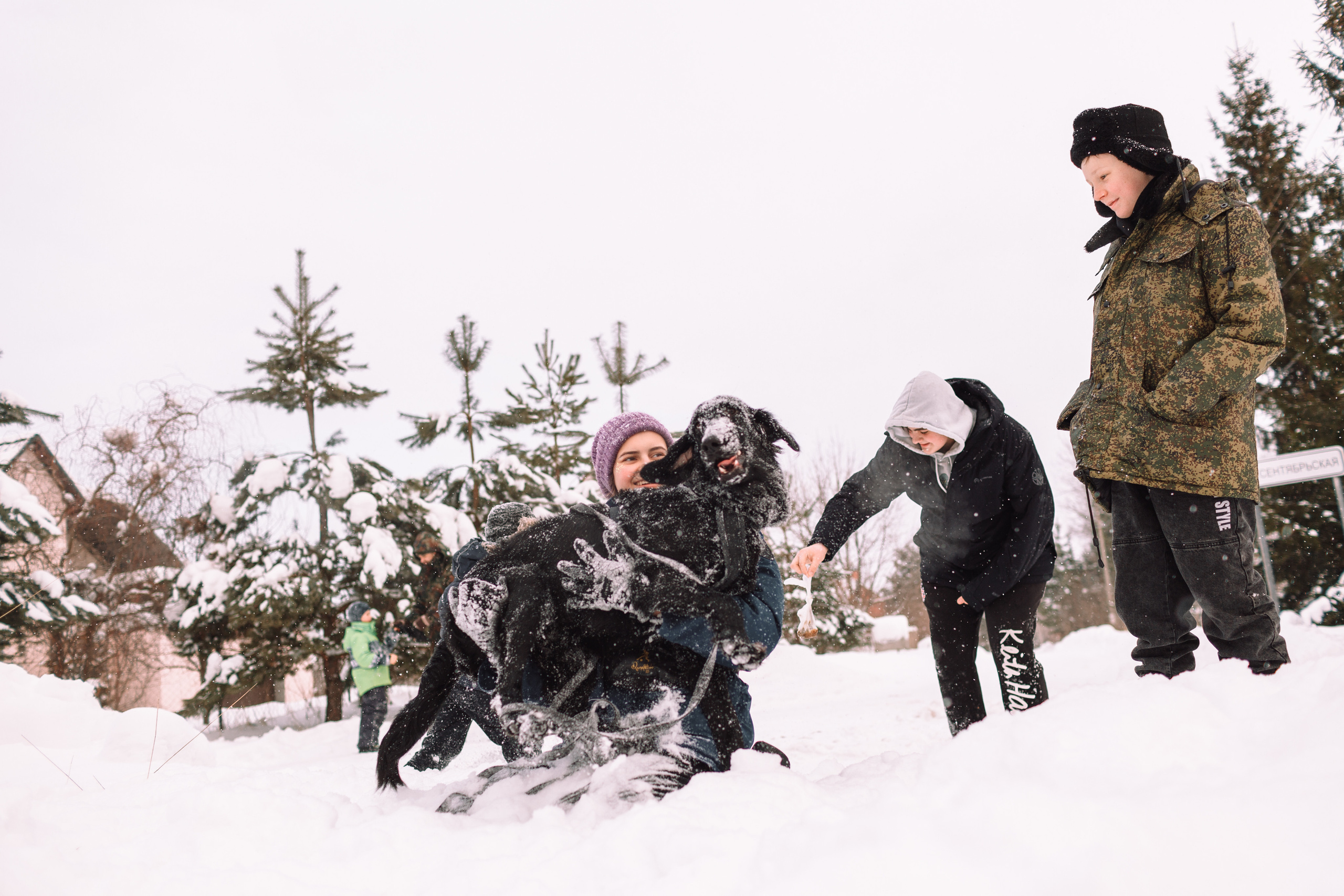 Фоторепортаж: большая семья на прогулке и дома. Детский и семейный фотограф в Москве и московской области Елена Титова