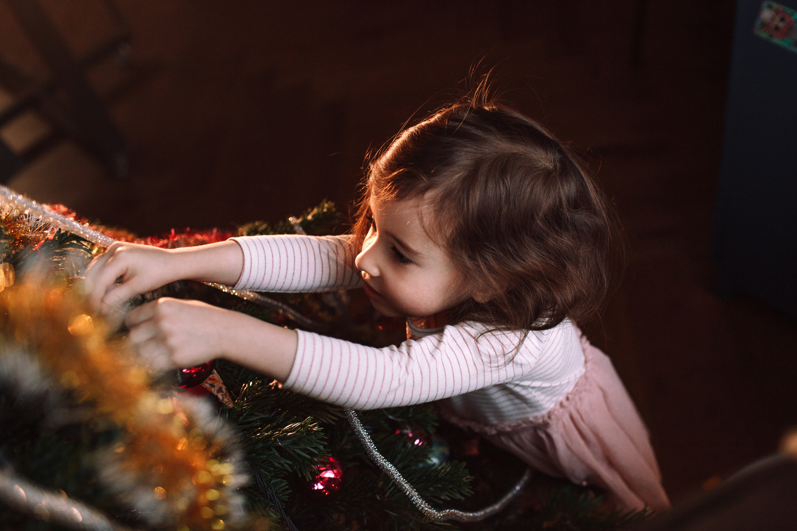 Алла, Андрей и девочки. Домашняя съемка. Детский и семейный фотограф в Москве и московской области Елена Титова