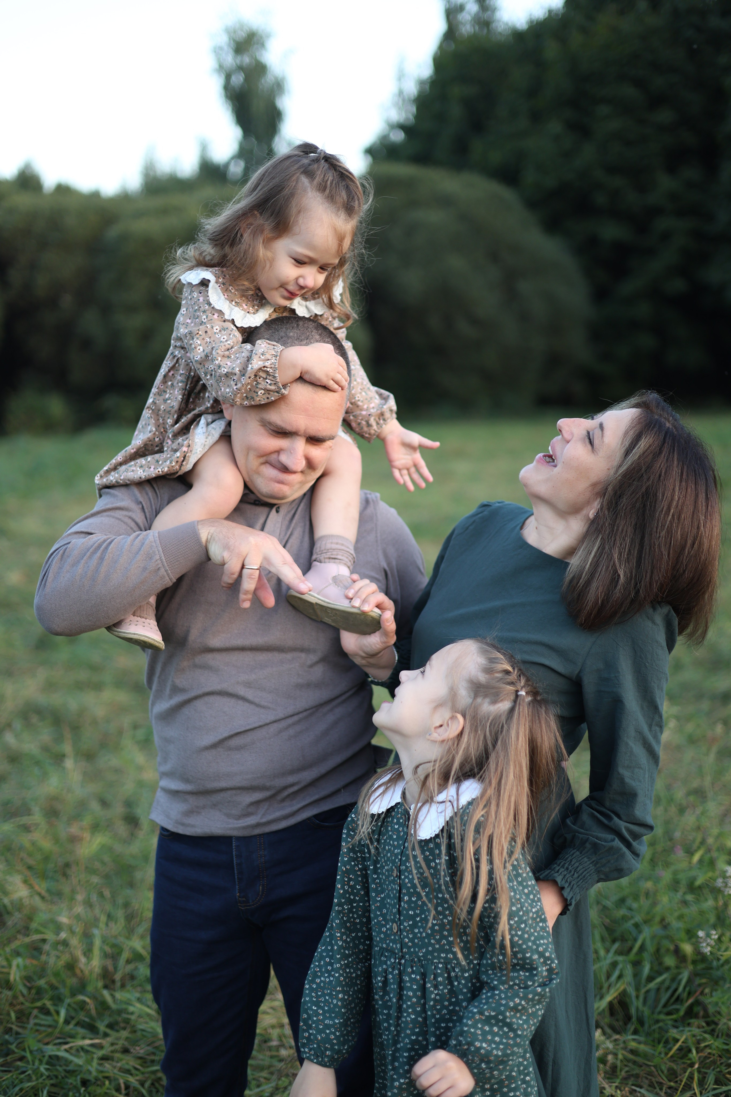 Аня, Саша, Соня и Лена. Семейный и детский фотограф в Москве Анастасия Мурга