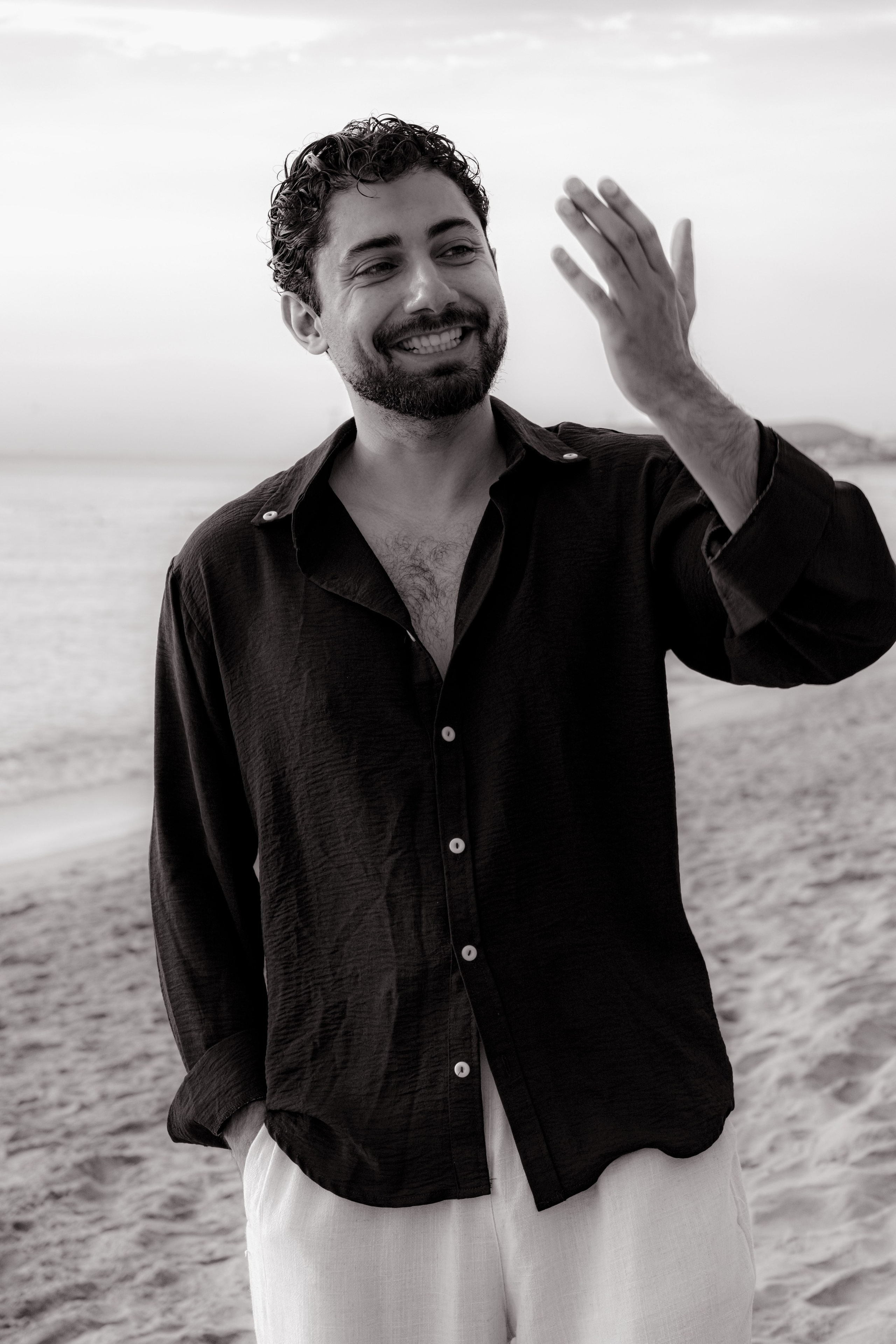 Portrait of a man. Khalil. Portrait photographer Nha Trang | Julia Meshanina