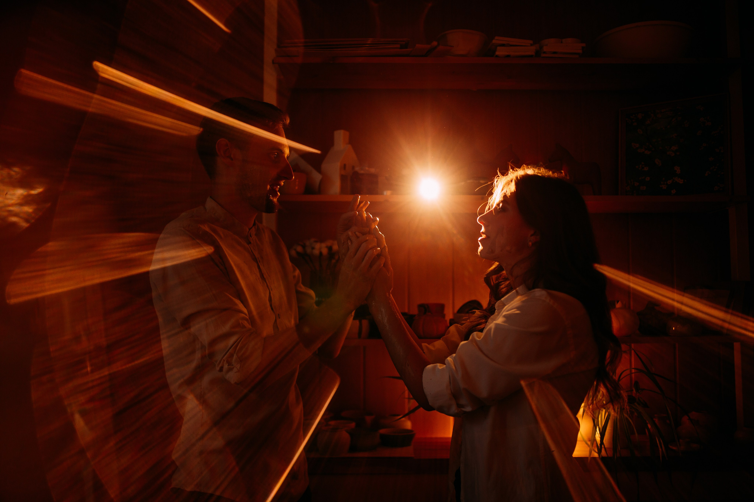 Лав стори в гончарной. Семейный и детский фотограф в Нижнем Новгороде Наумова Лидия