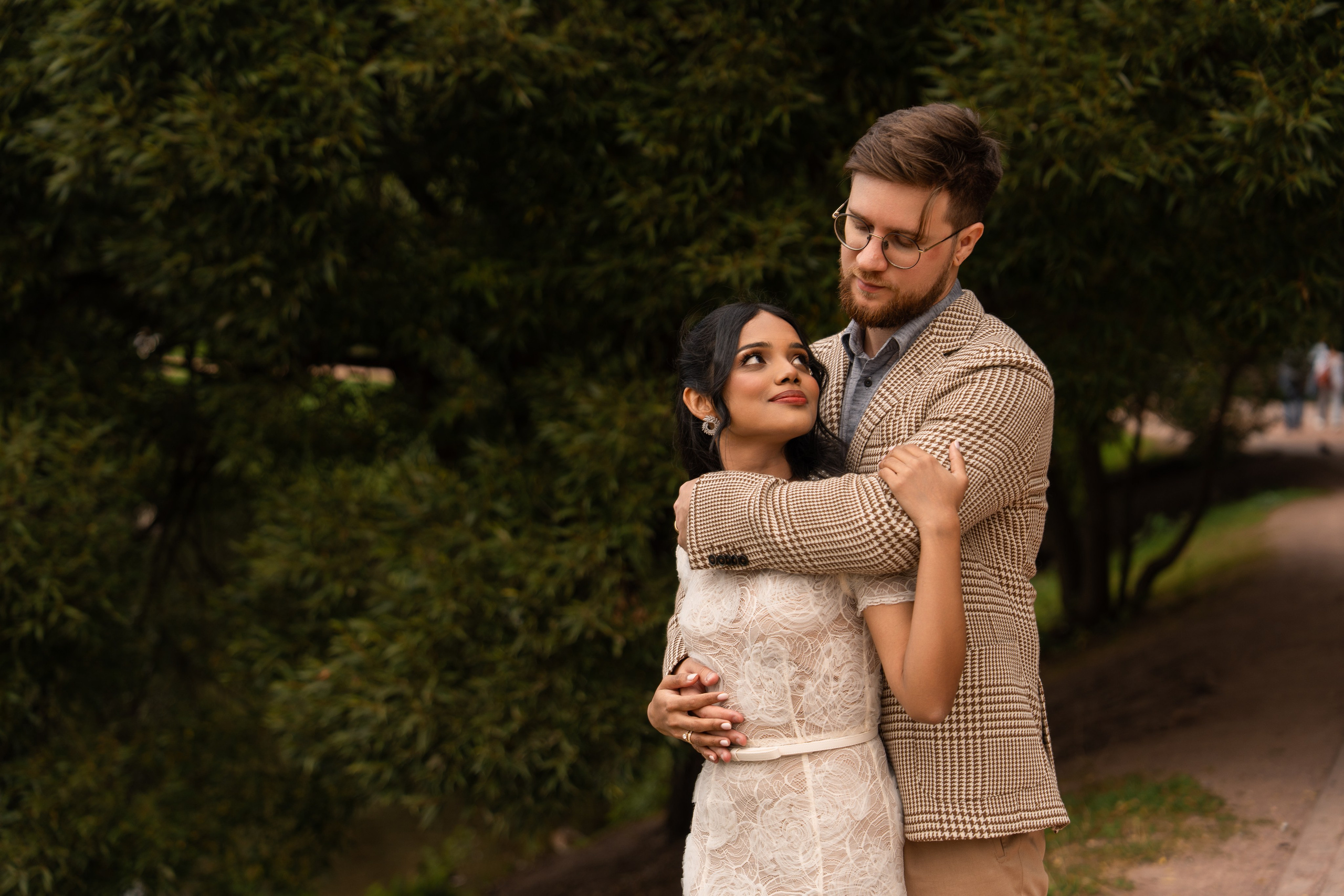 Максим и Харша, Царицыно. Свадебный фотограф в Москве Анна Полушина