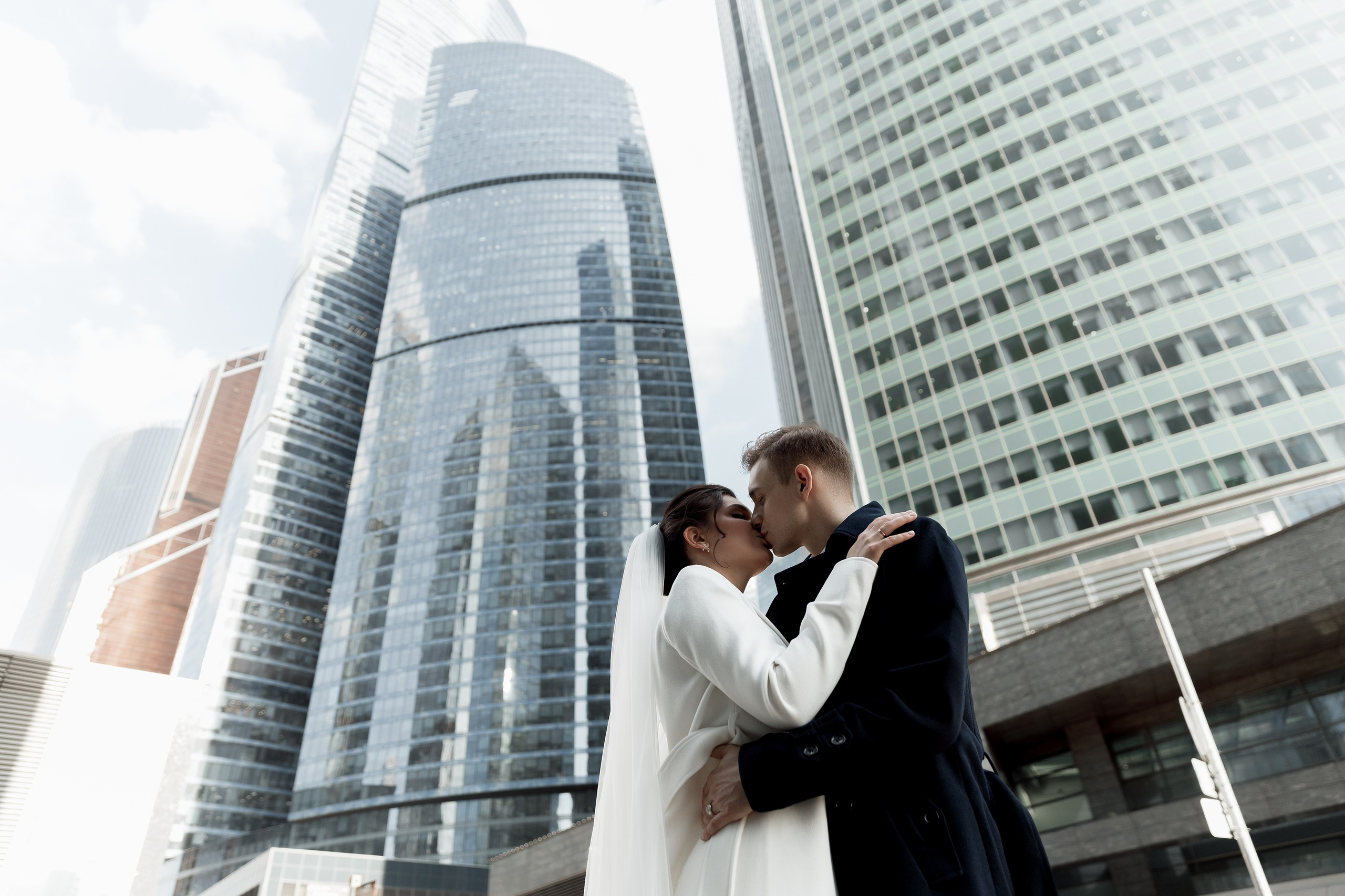 Паша&Настя (роспись Москва-сити Birds). Фотограф в Москве Юлия Хамзина