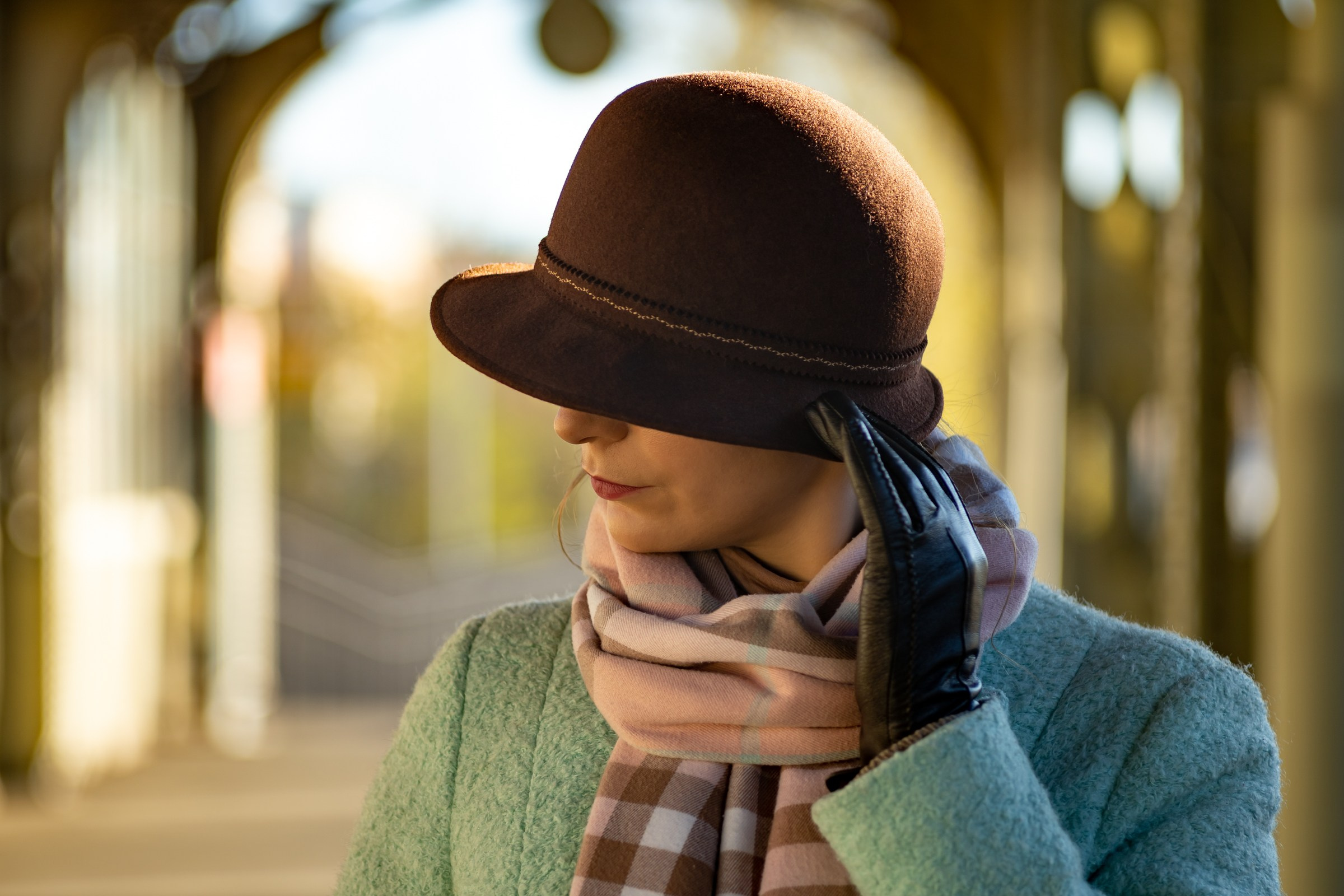 Лиза. Витебский вокзал. Портретный фотограф в Санкт-Петербурге Александр Быстрицкий