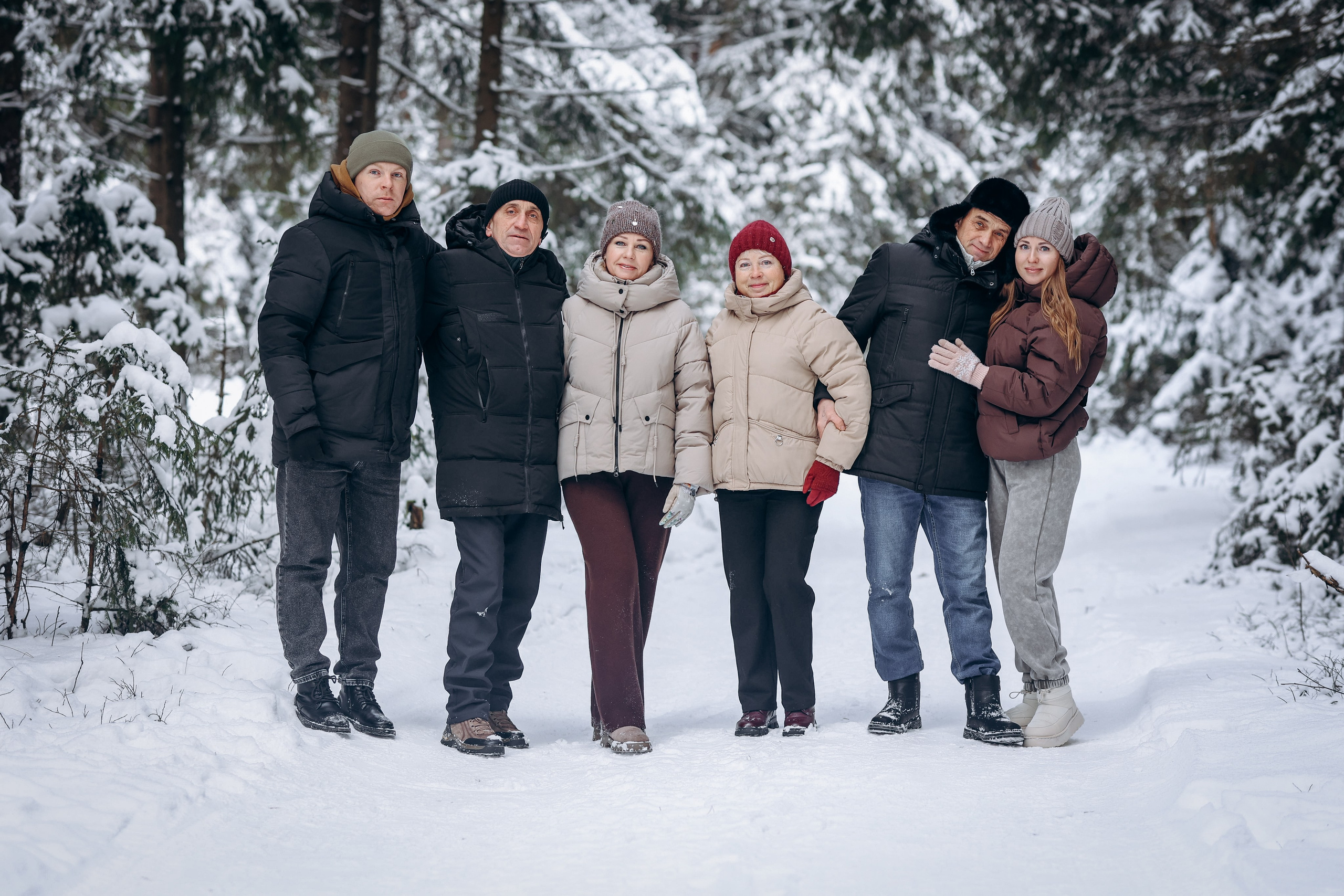 Сочельник в снежном бору. Детский и Семейный фотограф Елена Карпушина