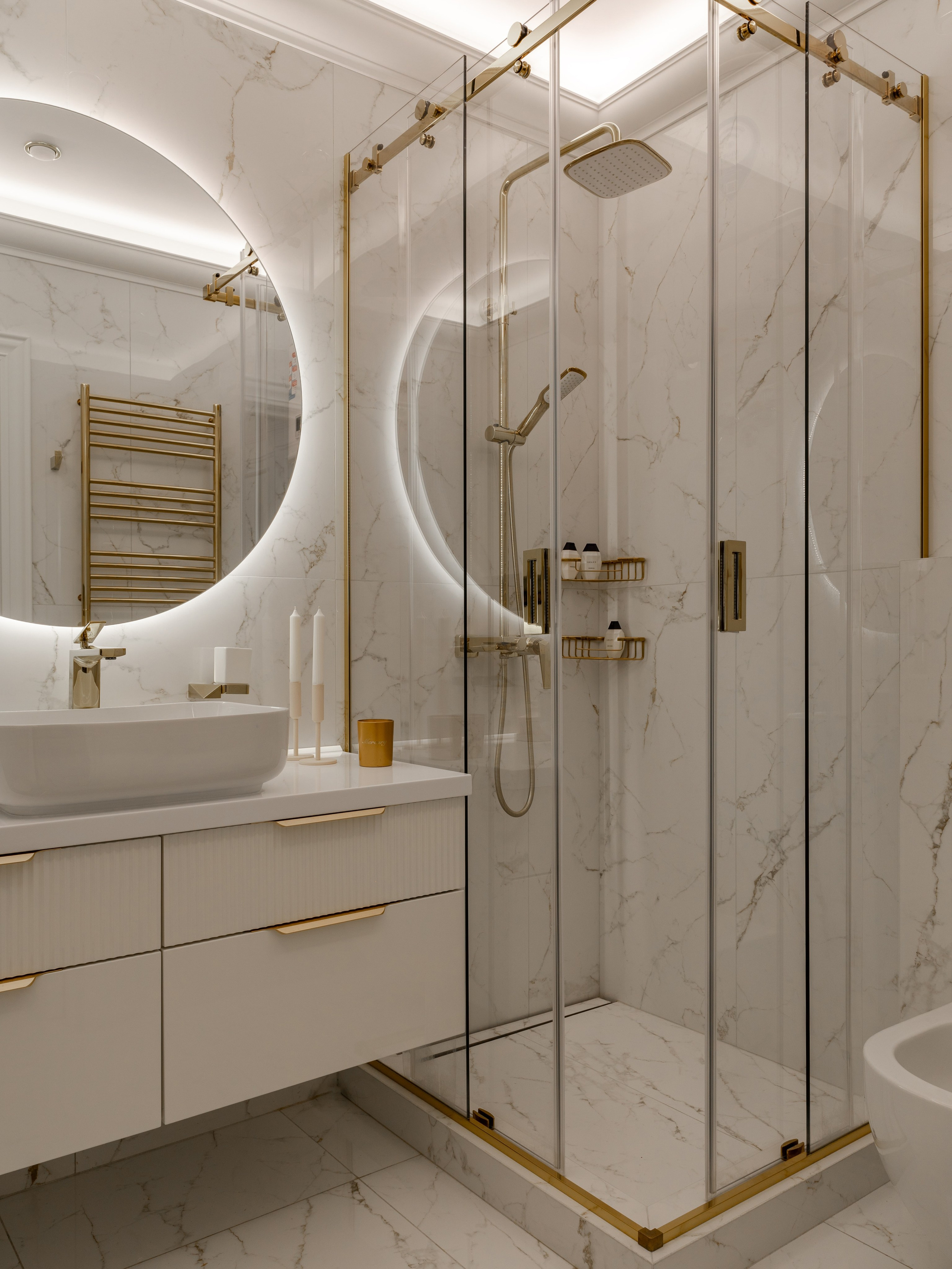 Дизайн проект Екатерины Бондаревой @atmosfera_sochi_studio_ Трехкомнатная квартира в ЖК "Фрукты". Интерьерный фотограф в Москве