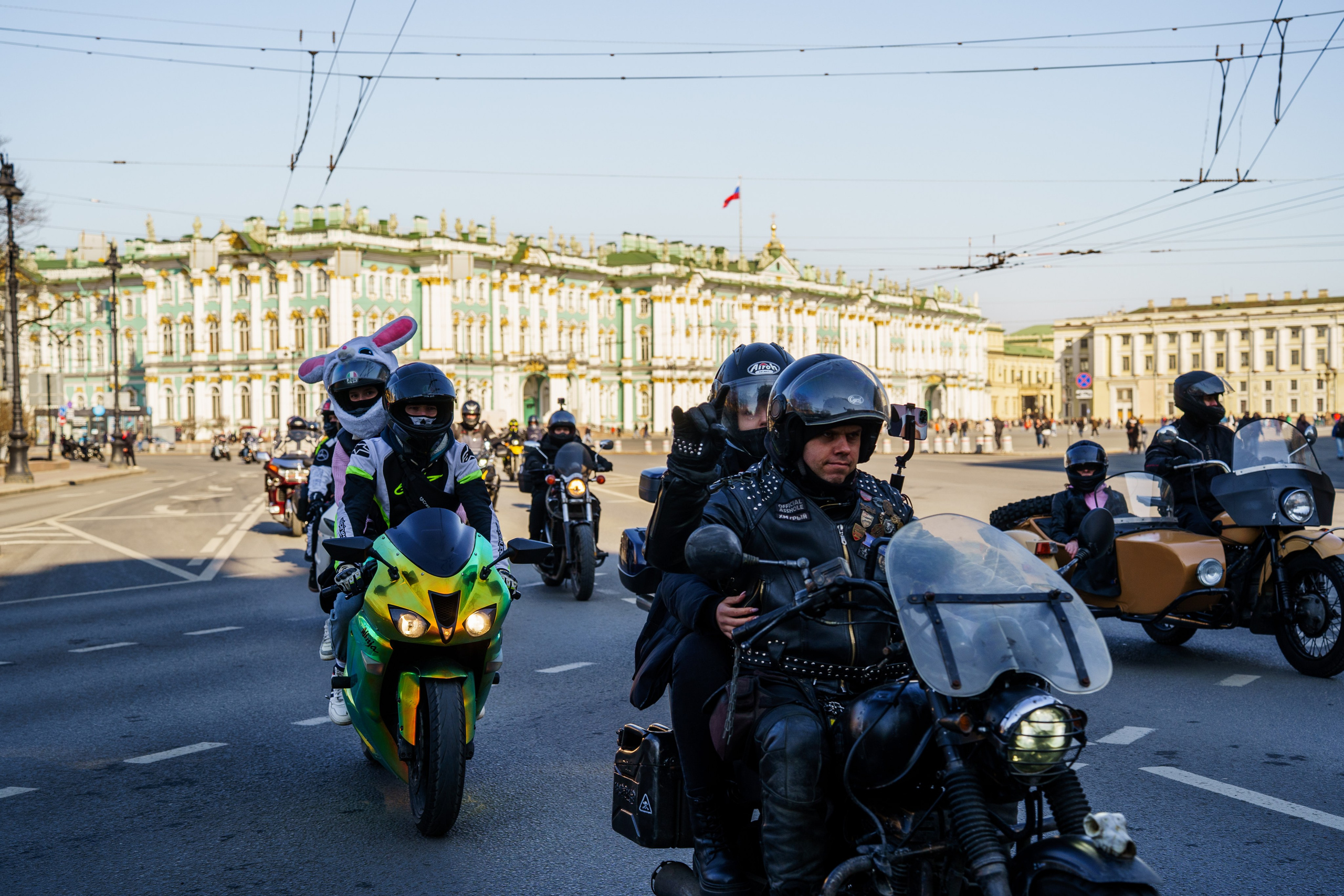 Прохват мотоклуба Norman Riders ч.1. Концертный и репортажный фотограф в Санкт-Петербурге Слава Пахомов