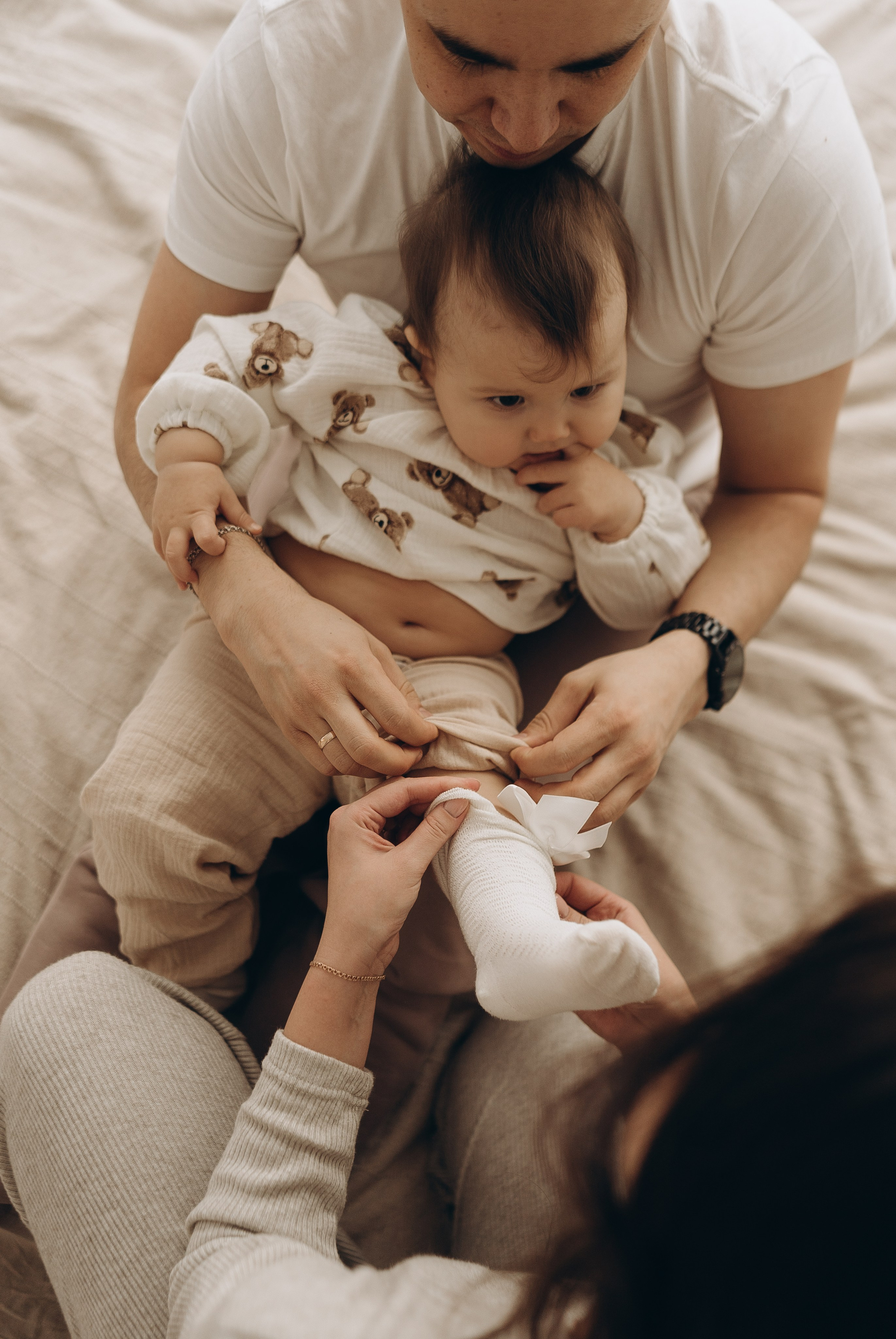 Лиана, Фаиль и Айлина. Семейный и домашний фотограф в Уфе Ирина Гарасюта