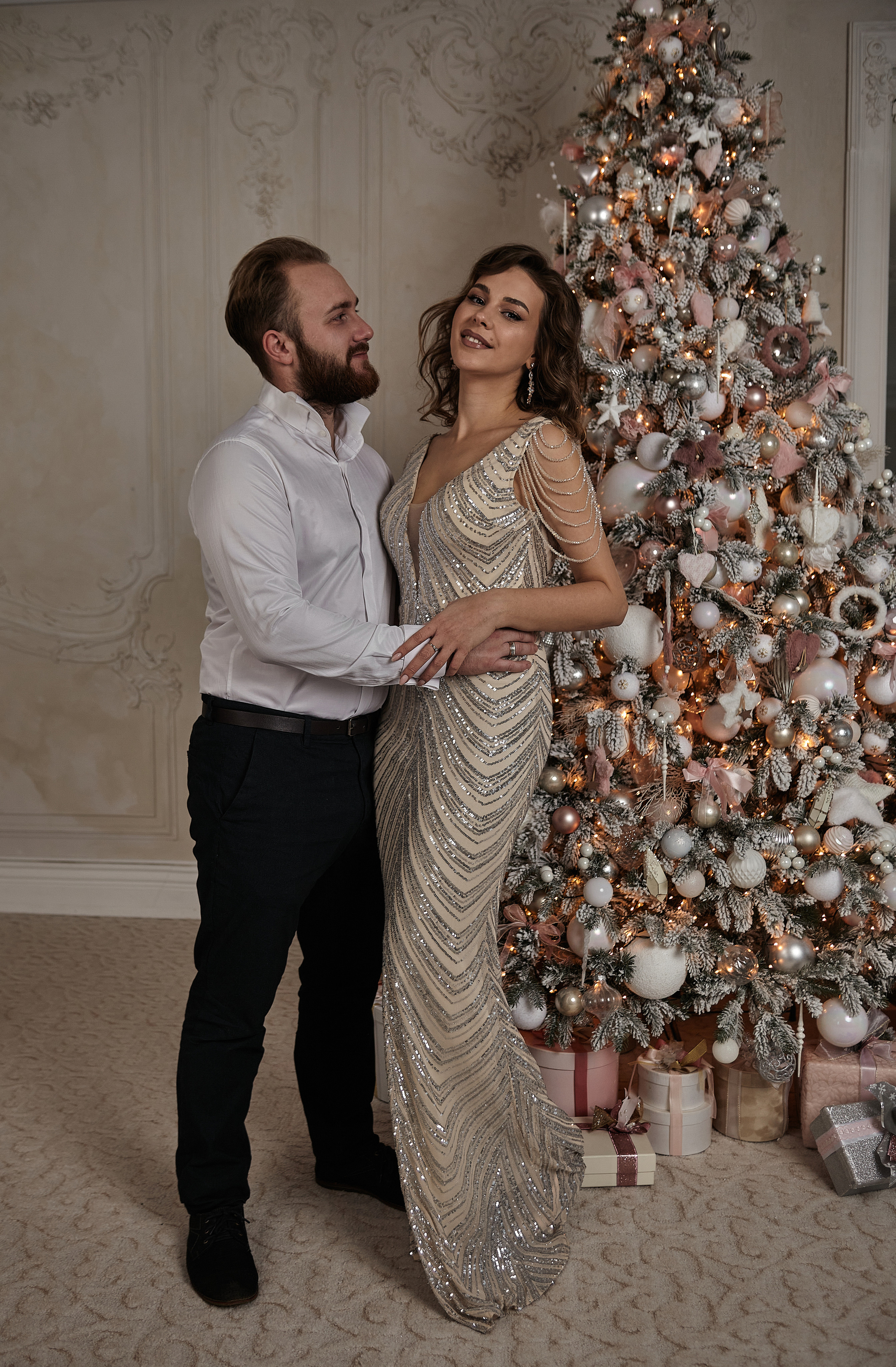 Семейная Новогодняя. Семейный и женский фотограф в Санкт-Петербурге Анастасия Стати