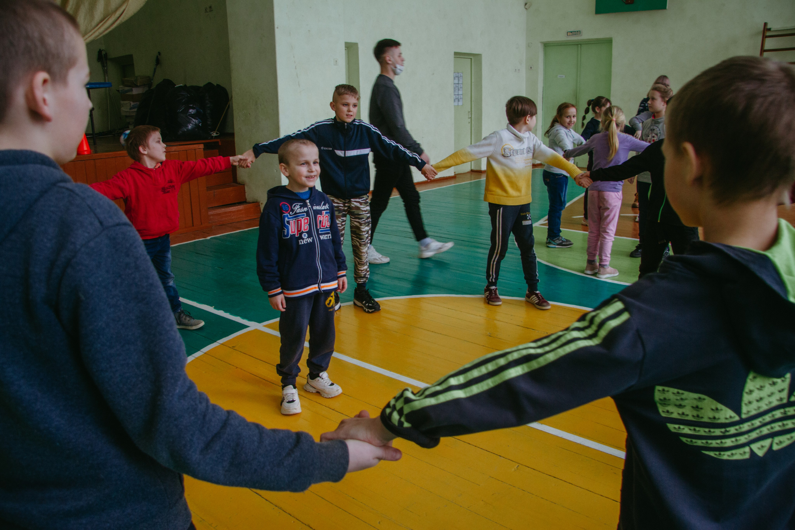 проект Псковского Детского фонда «мяч дружбы» в деревне Макушино , 2022