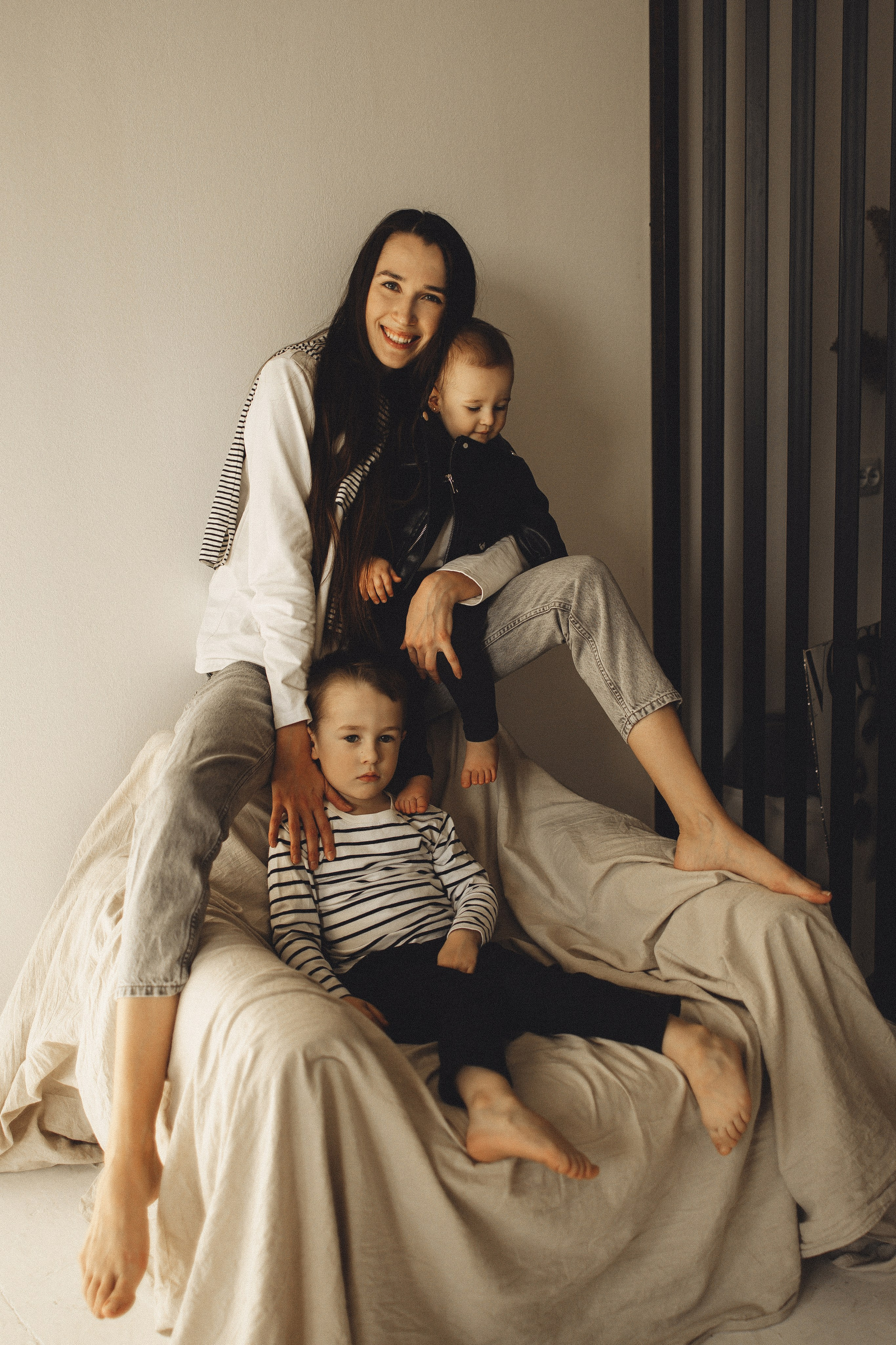 Семейная история в студии. Семейный и детский фотограф, таганрог, ростов-на-дону