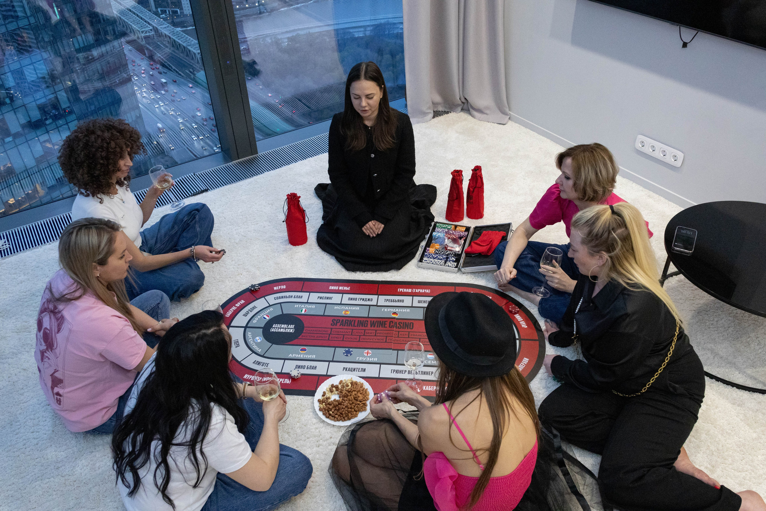 День рождения Натальи в Москва Сити. Мария Жук — свадебный и репортажный фотограф в Москве