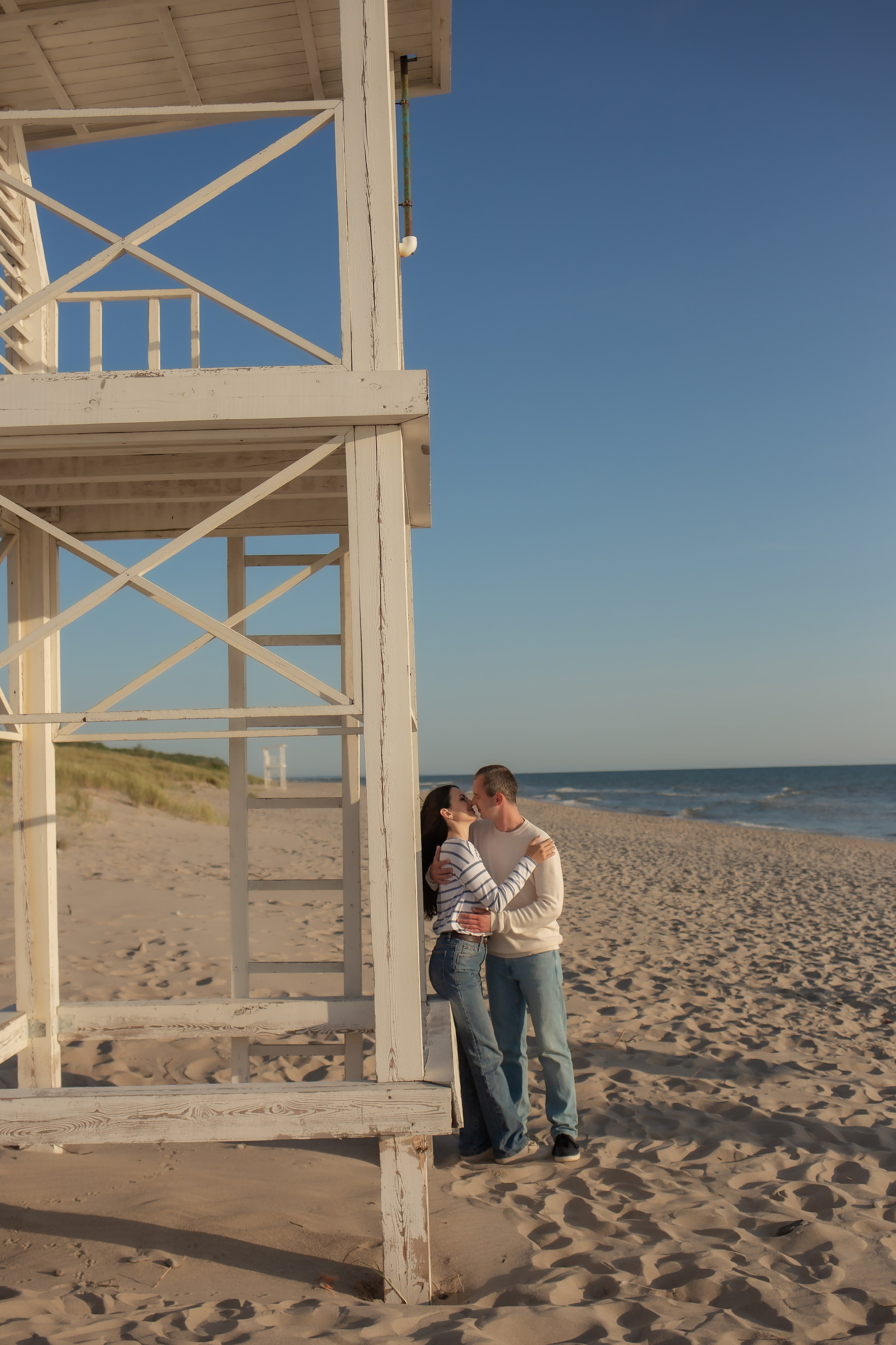 Павел и Татьяна. Закат в Янтарном. Фотограф в Калининграде Решетникова Алина