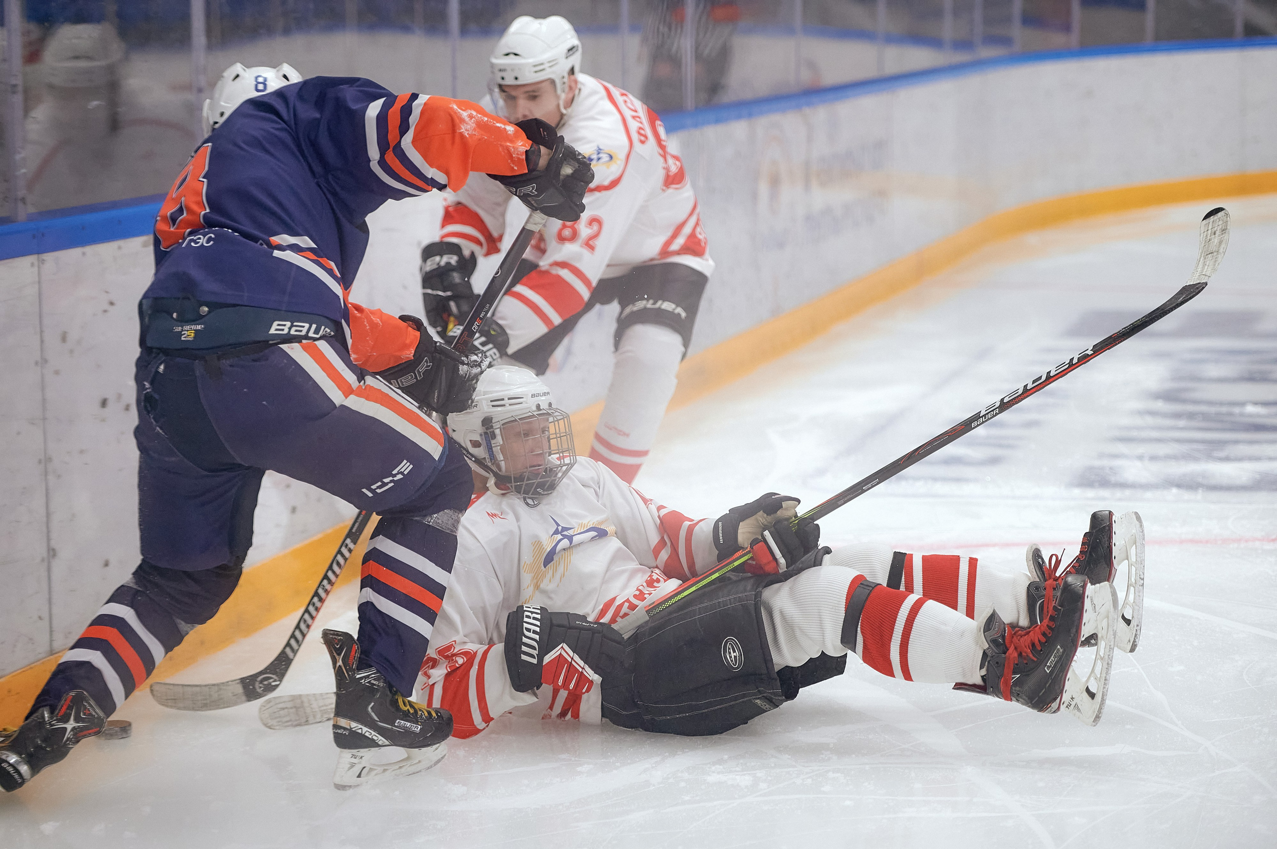 Портфолио репортажной фотосъёмки: Кристалл арена — Хоккей — РусГидро. Фотограф Яковлев Роман — Красноярск