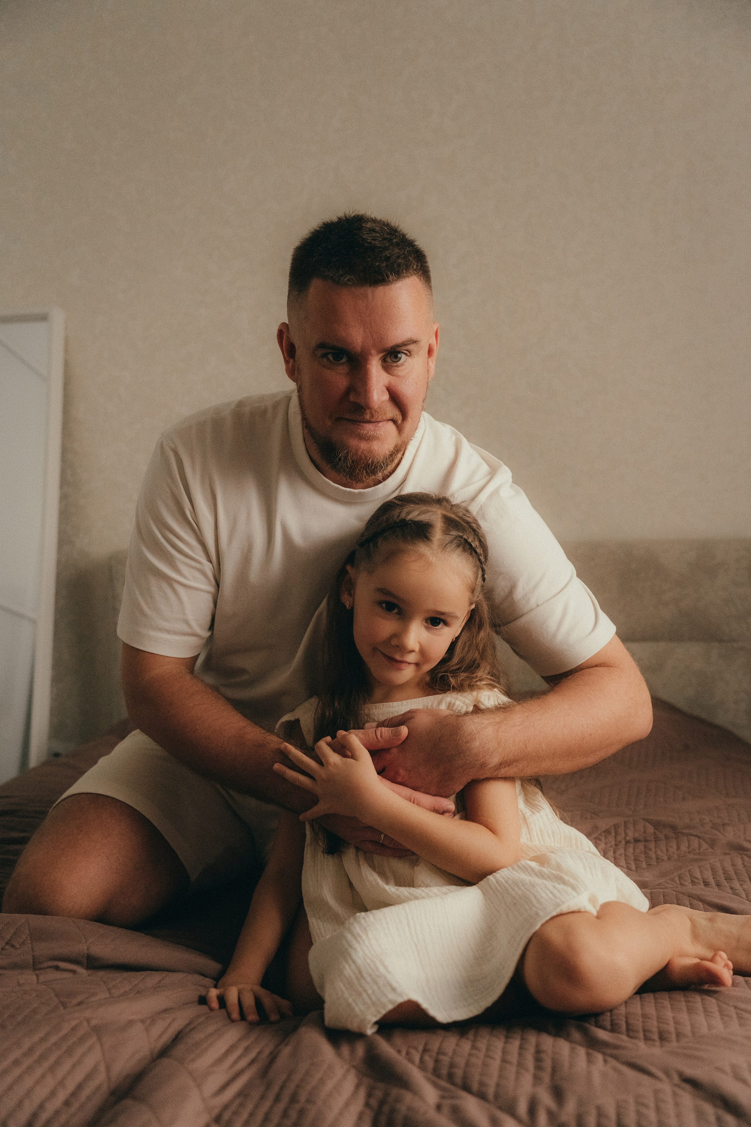 Паша, Ксюша, Тая и Мирон. Семейный фотограф • Домашние съемки в Нижнем Новгороде