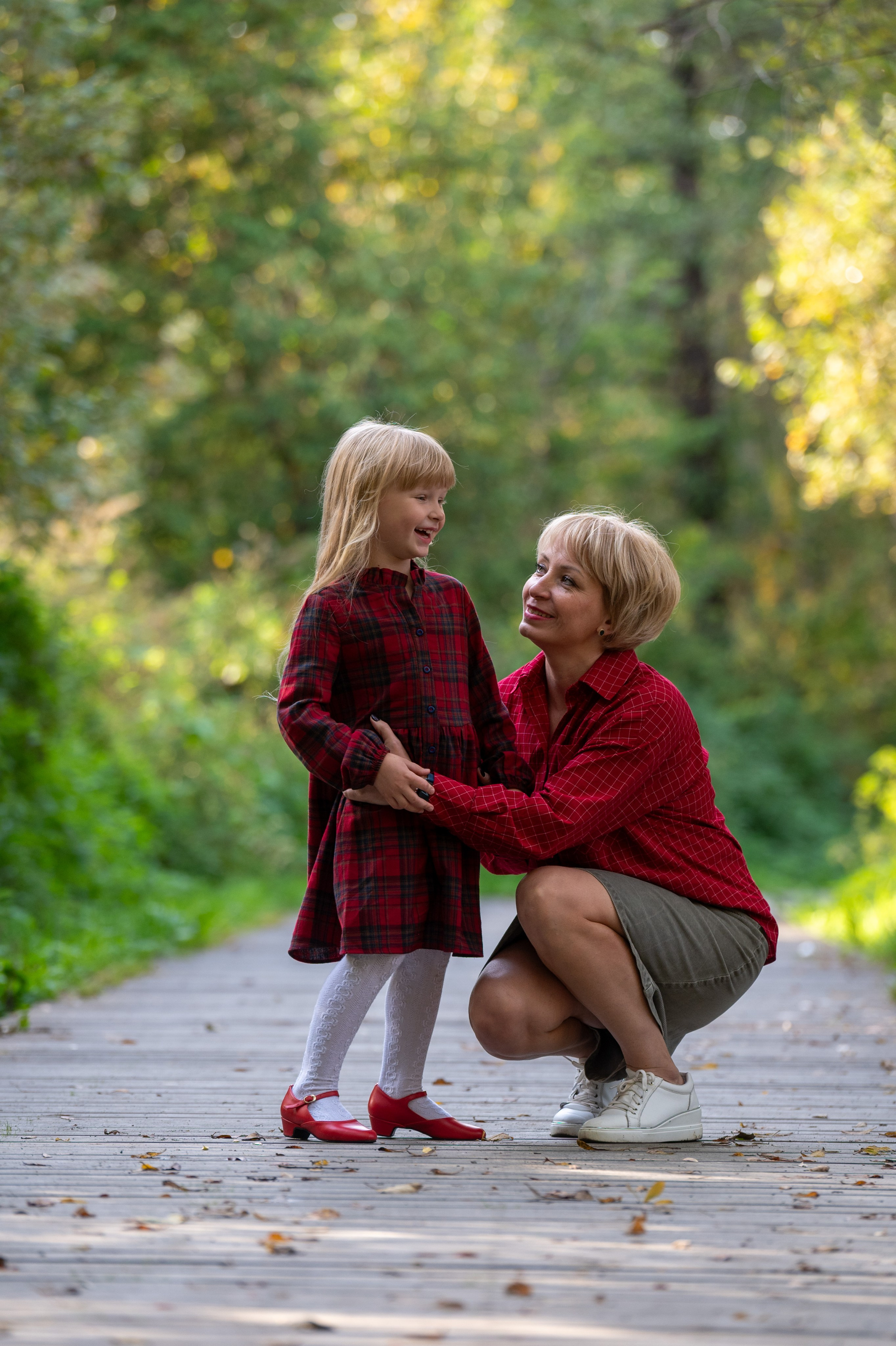Фотосессия для семьи Кати. Школьный фотограф в Москве