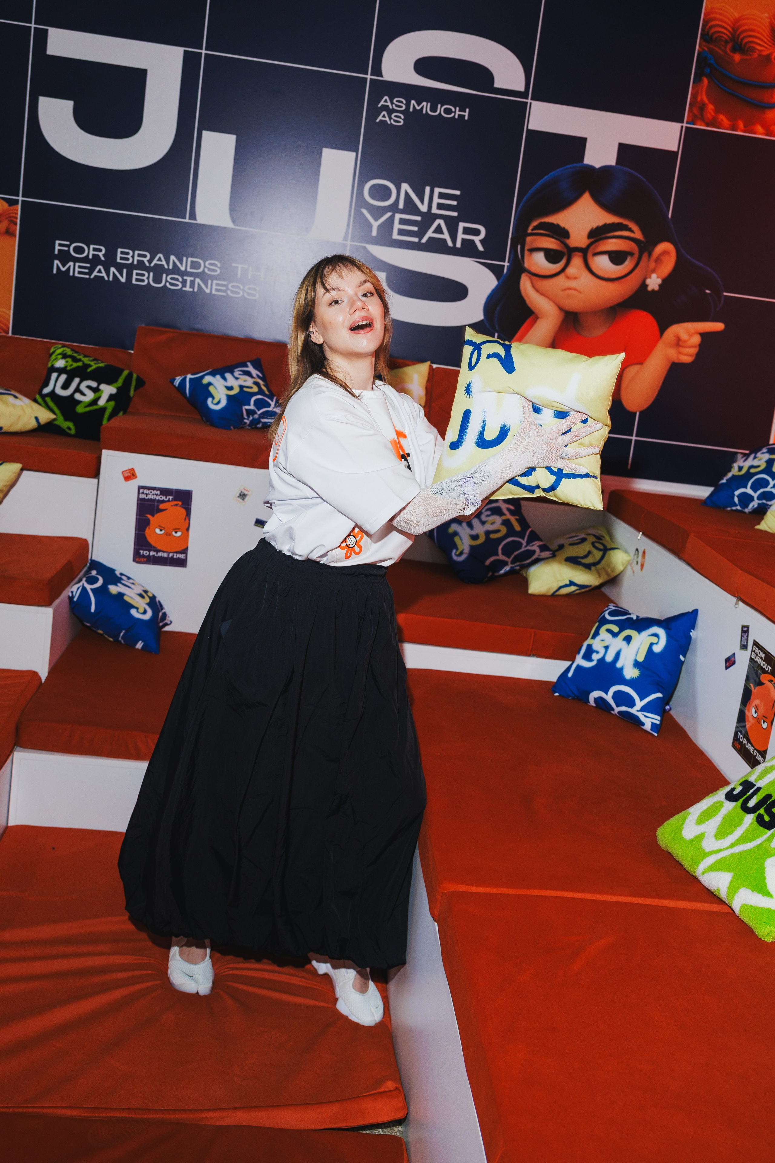 JUST ONE YEAR | MAC Yerevan. JUST BRAND AGENCY