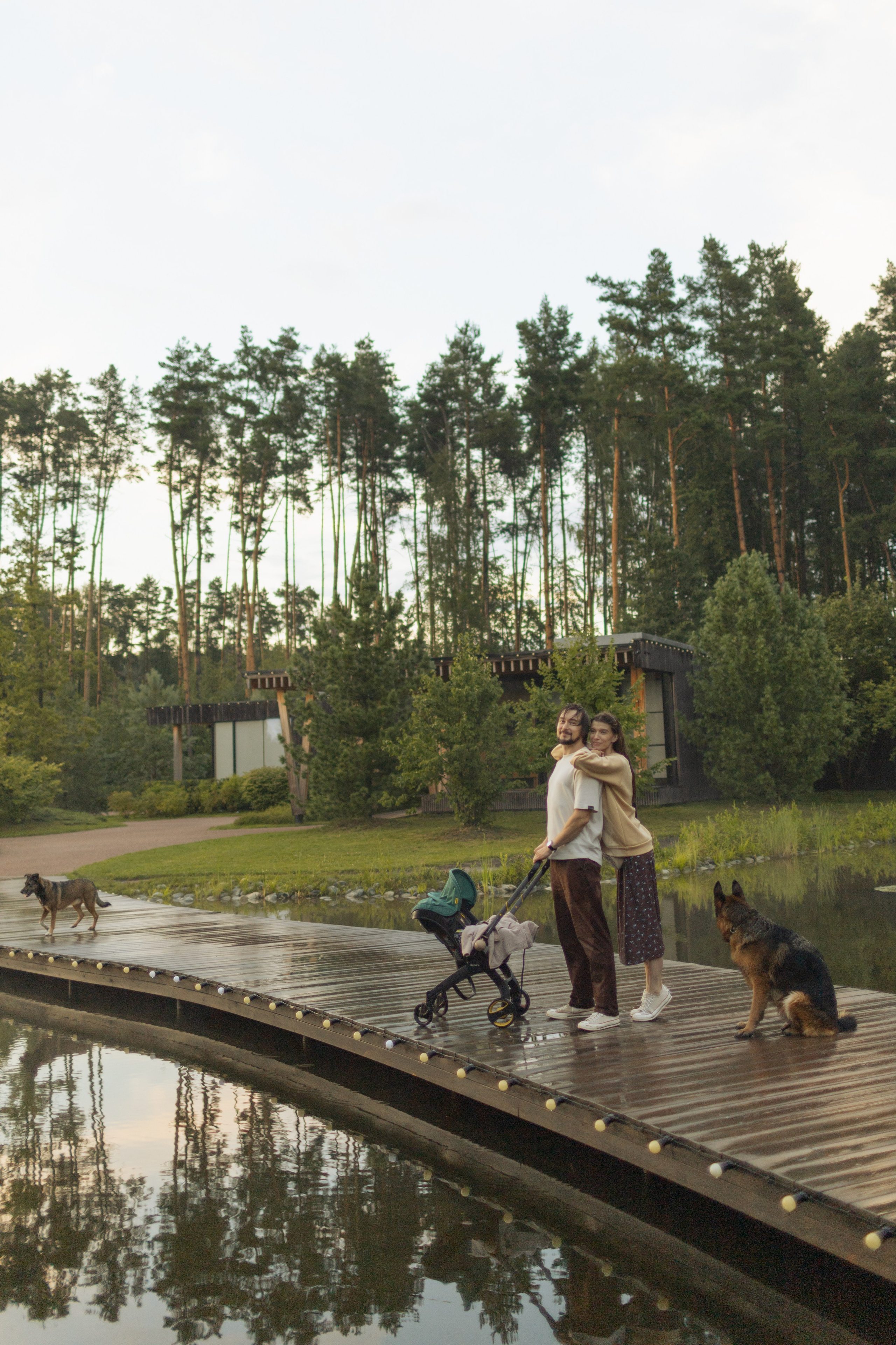 Саша, Дима, Маша, Герда и Хонда. Семейный фотограф в Москве Валерия Карпова