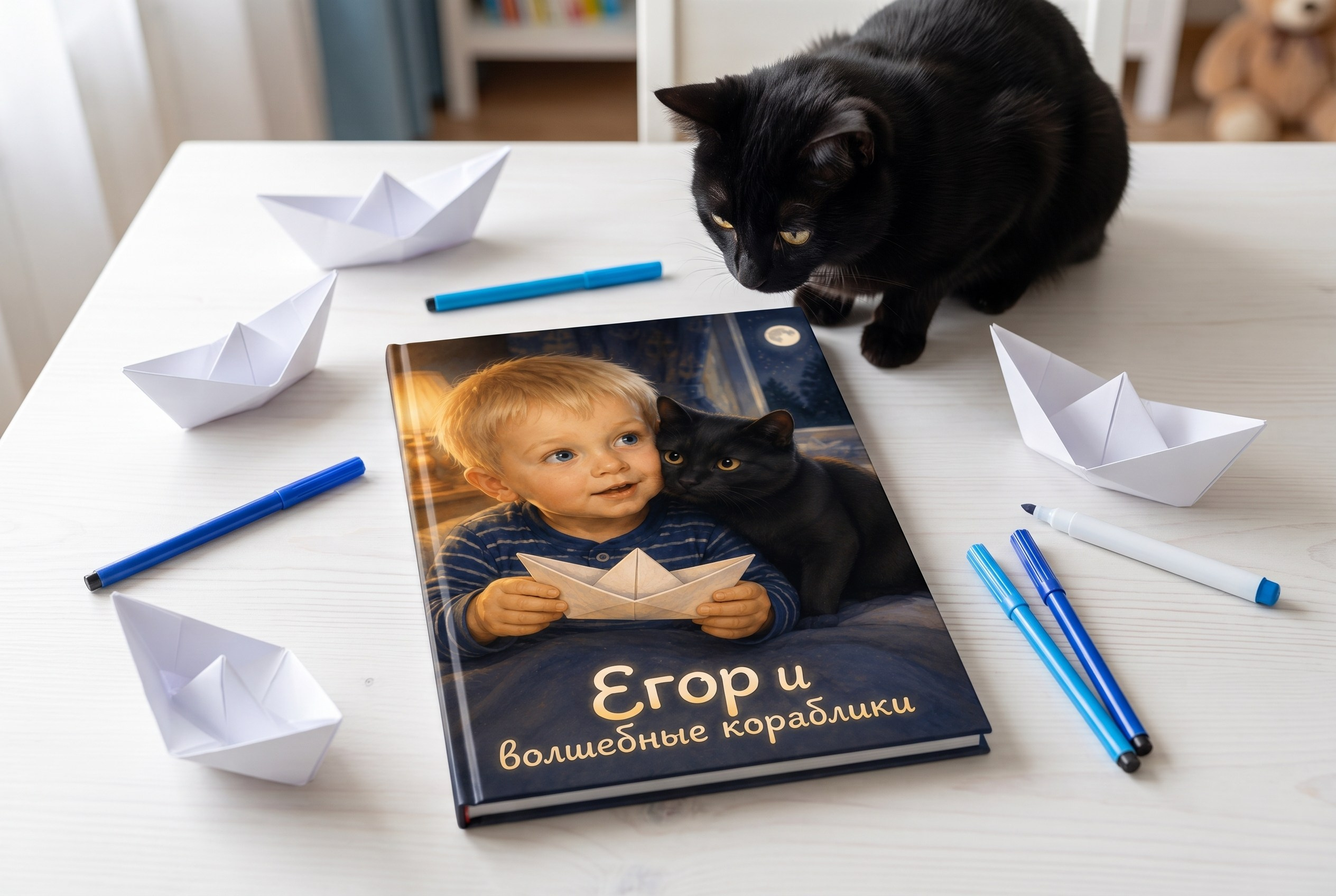 Именная книга-сказка о вашем ребенке по фото — Заказать фотокнигу