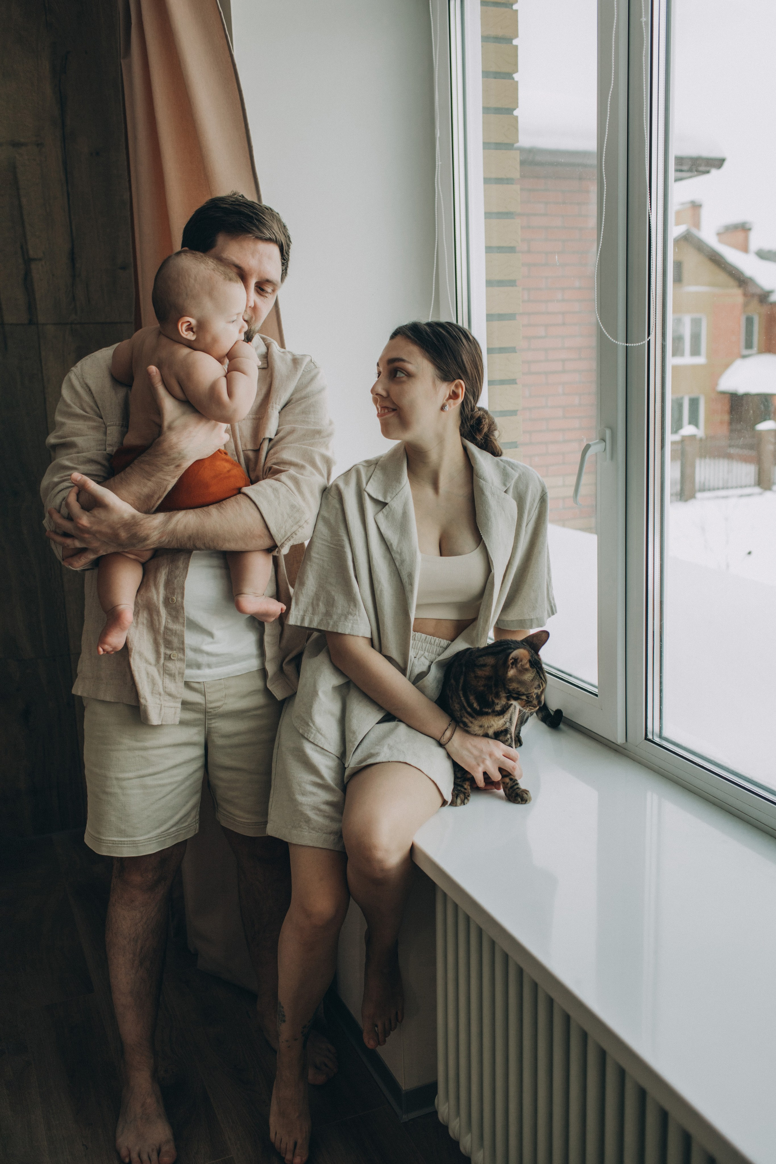 Лев, Мила, Леша. Семейный фотограф Томск