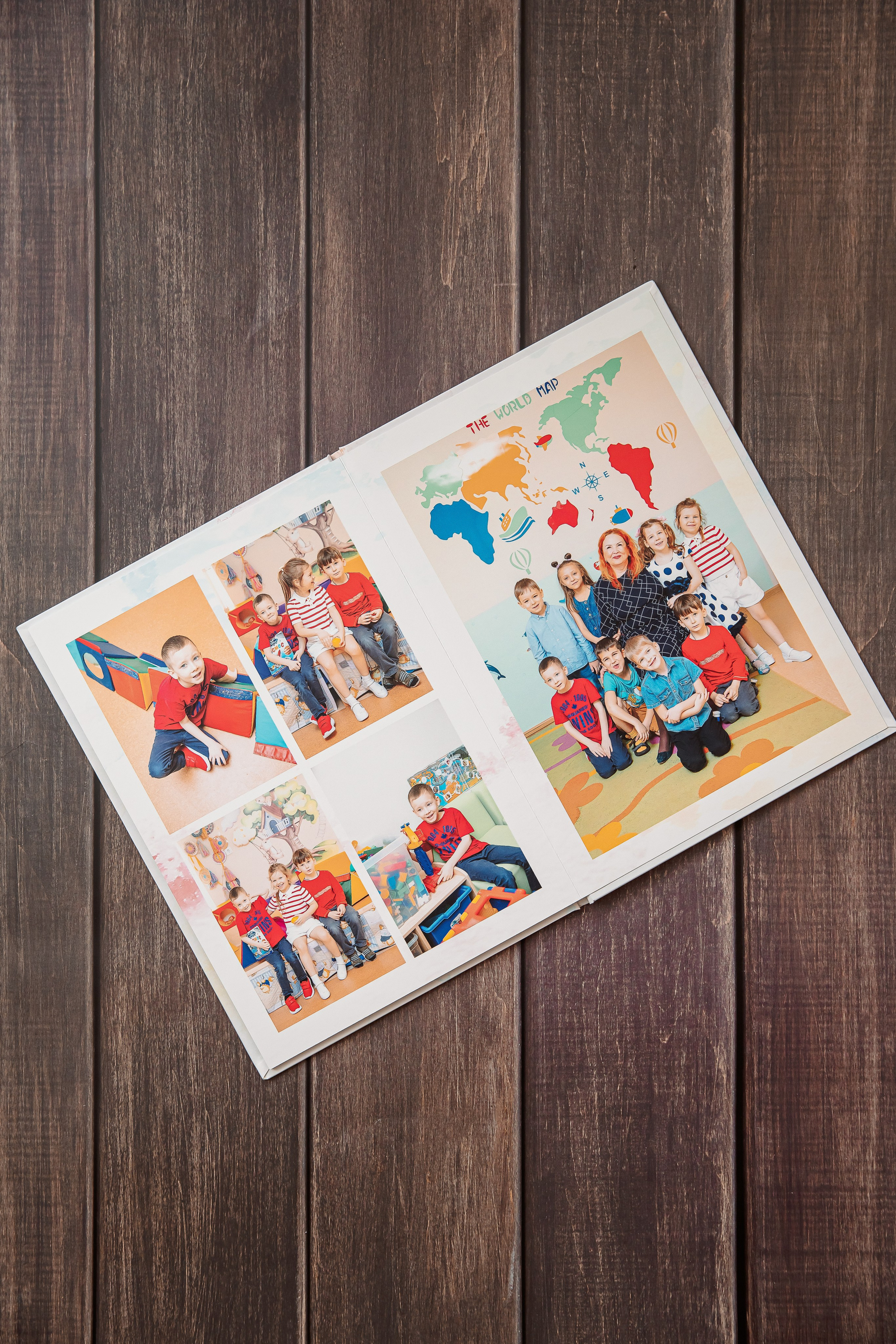 Альбомы дет. сад (макет Акварель). Семейный и детский фотограф в Москве Тихонова Ксения
