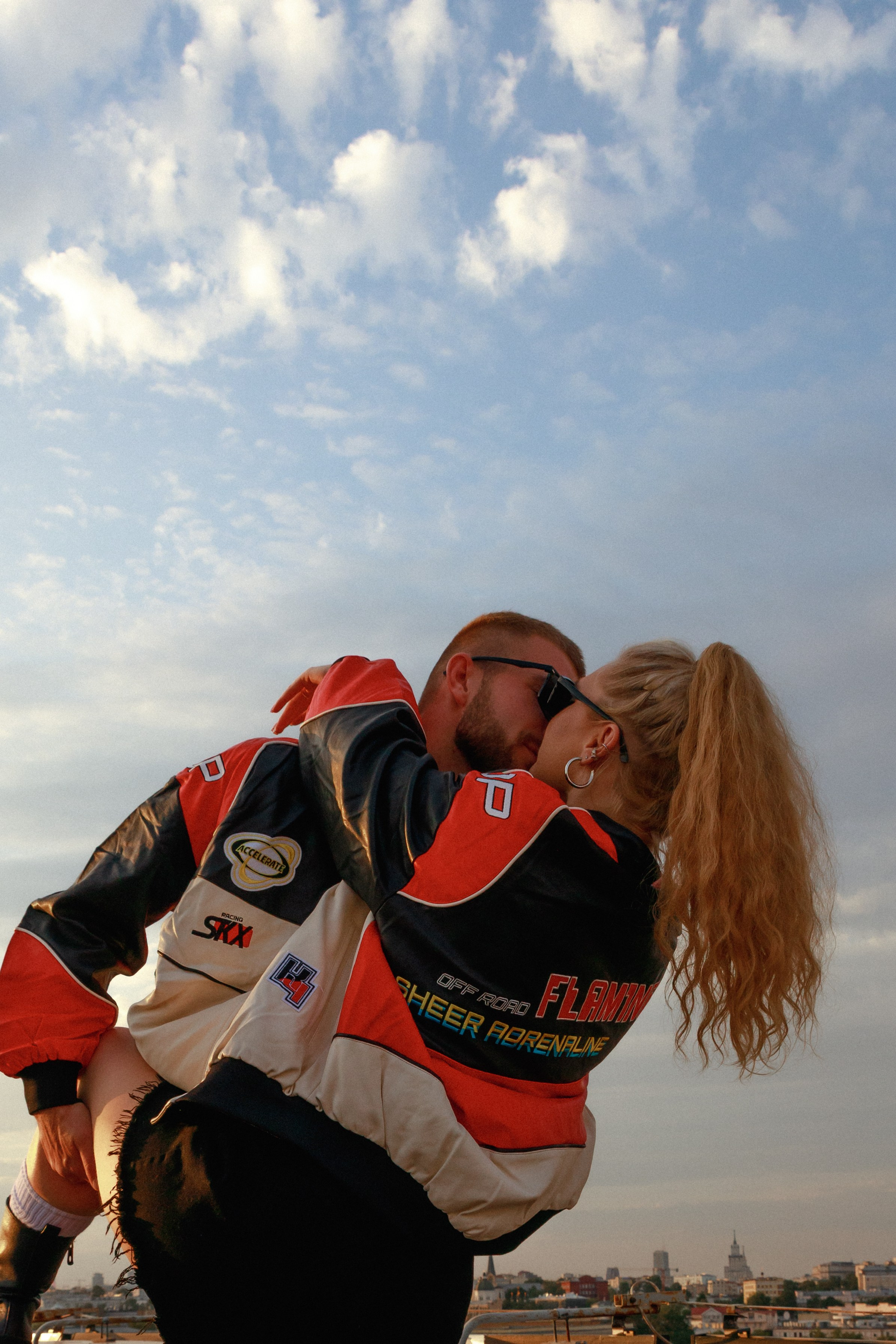 На крыше. Женский фотограф Москва, Лобня