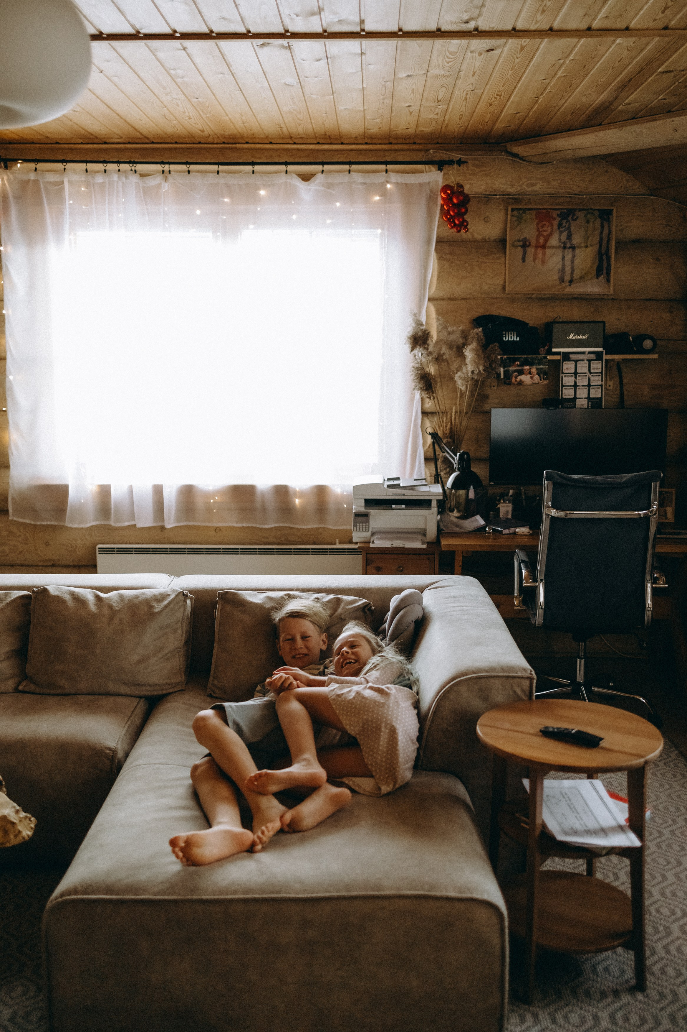 Федя, Лида, Леша, Катя. Главная