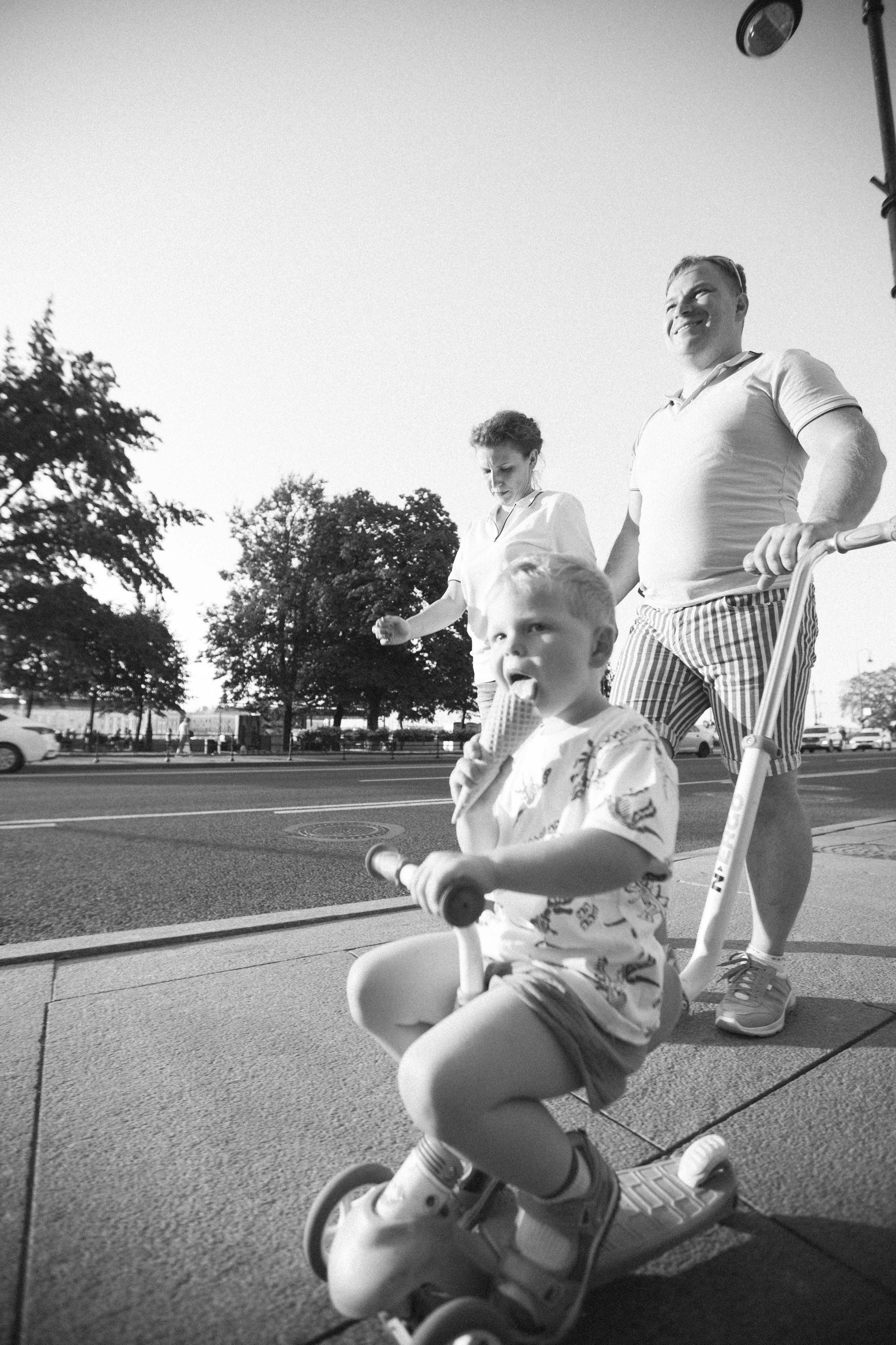 Таня, Дима и Серёга в солнечном Петербурге. Илья Михачёв Фотограф ПРО людей