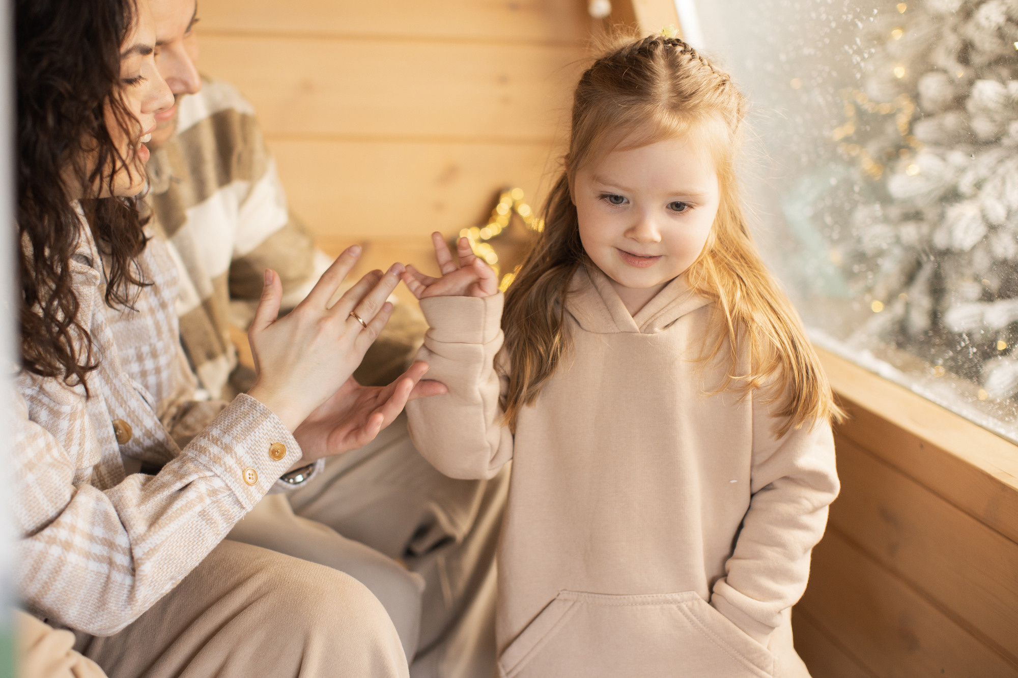 Новогодняя семейная фотосессия в Новосибирске. Семейный фотограф в Новосибирске Инна Кузнецова