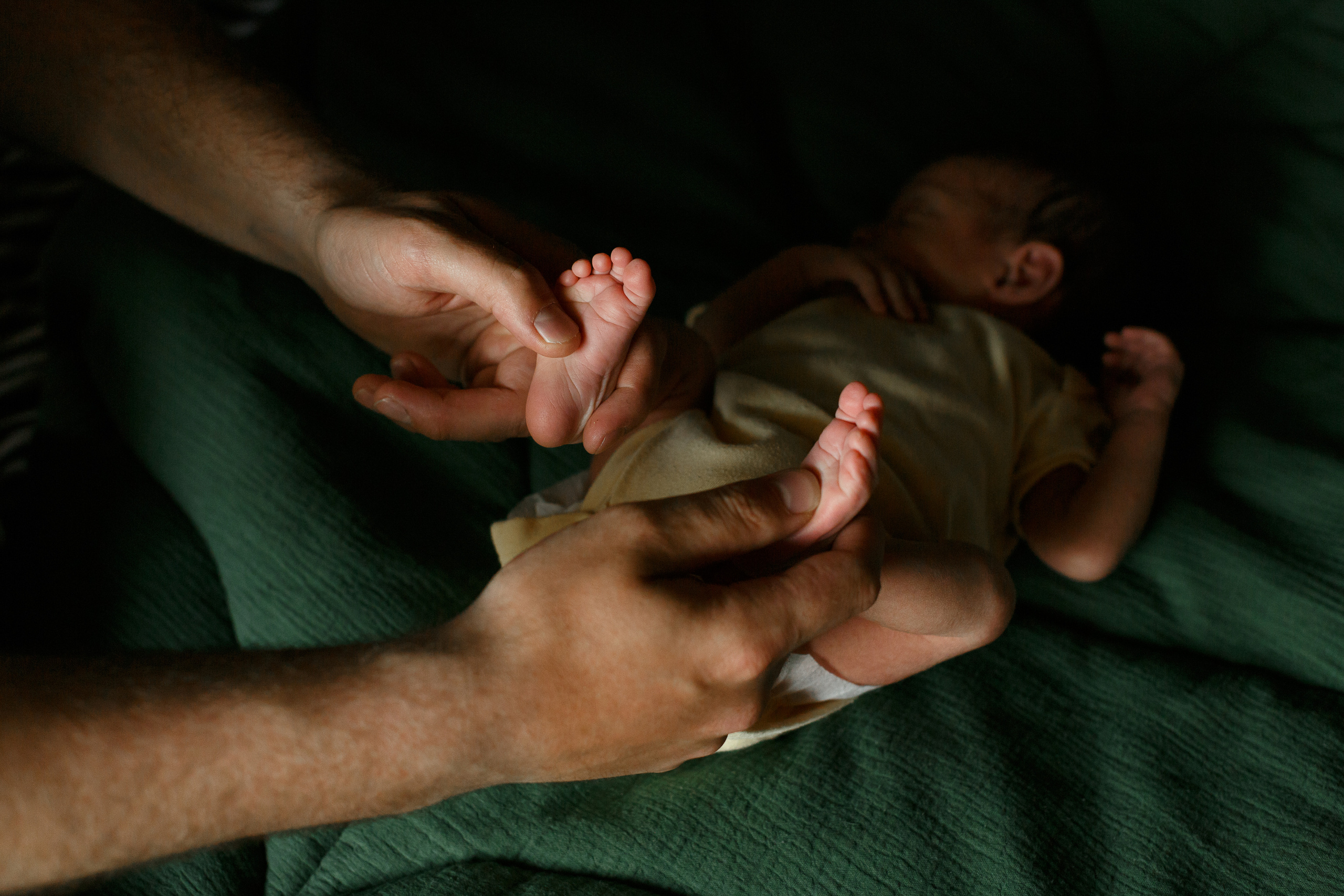 Домашняя съемка новорожденных в Новосибирске. Семейный фотограф в Новосибирске Инна Кузнецова