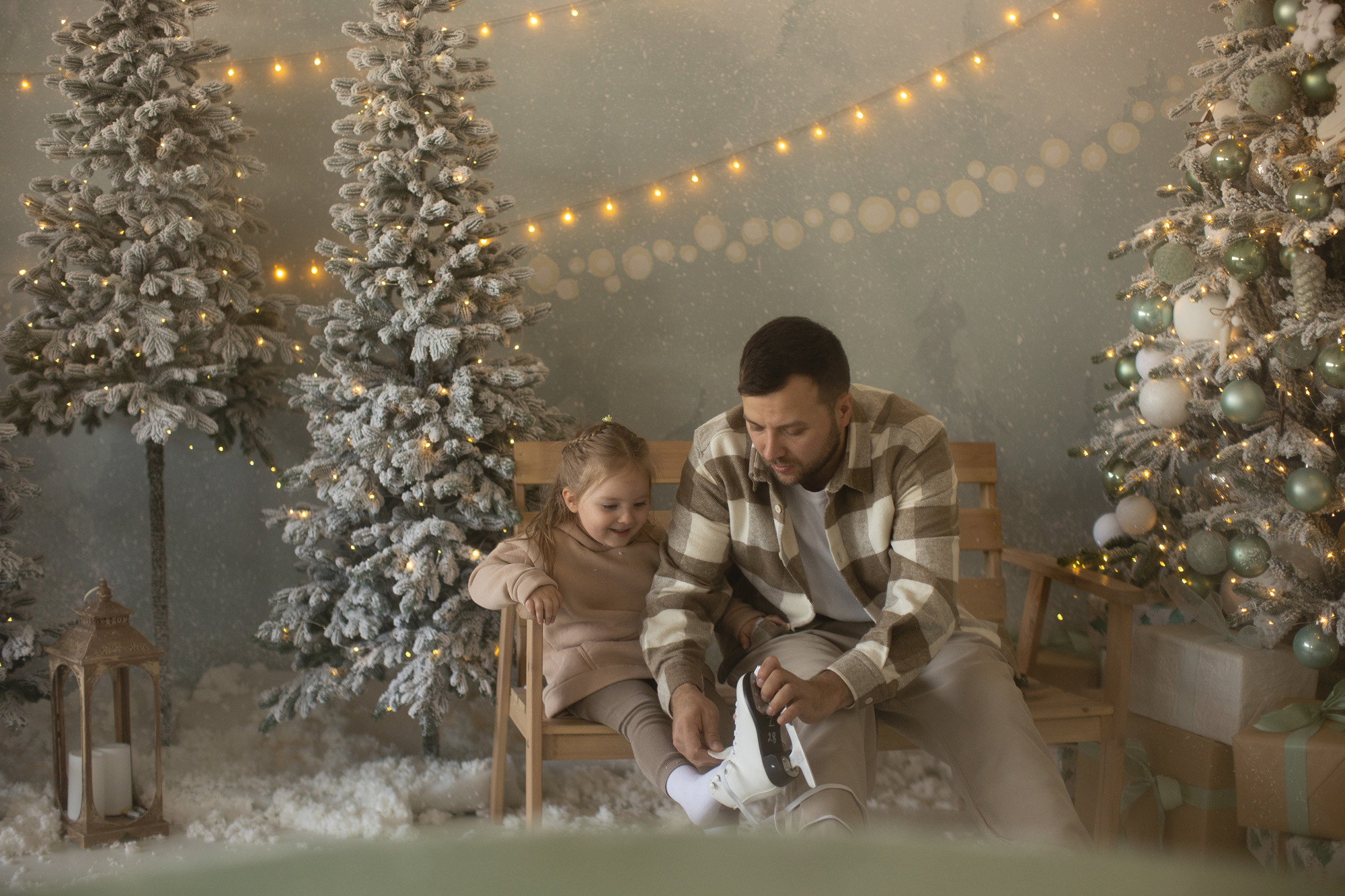 Новогодняя семейная фотосессия в Новосибирске. Семейный фотограф в Новосибирске Инна Кузнецова