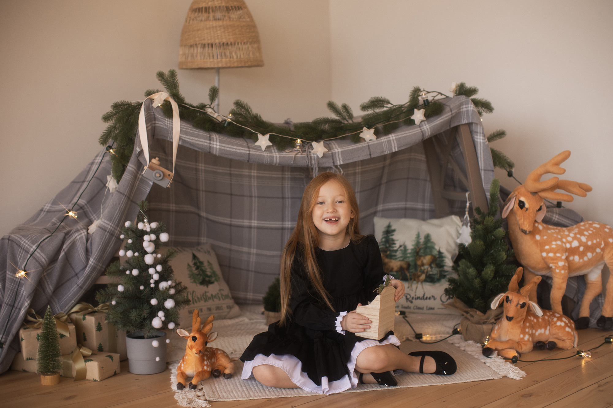 Мансарда. Новогодняя фотосессия. Семейный фотограф в Новосибирске Инна Кузнецова