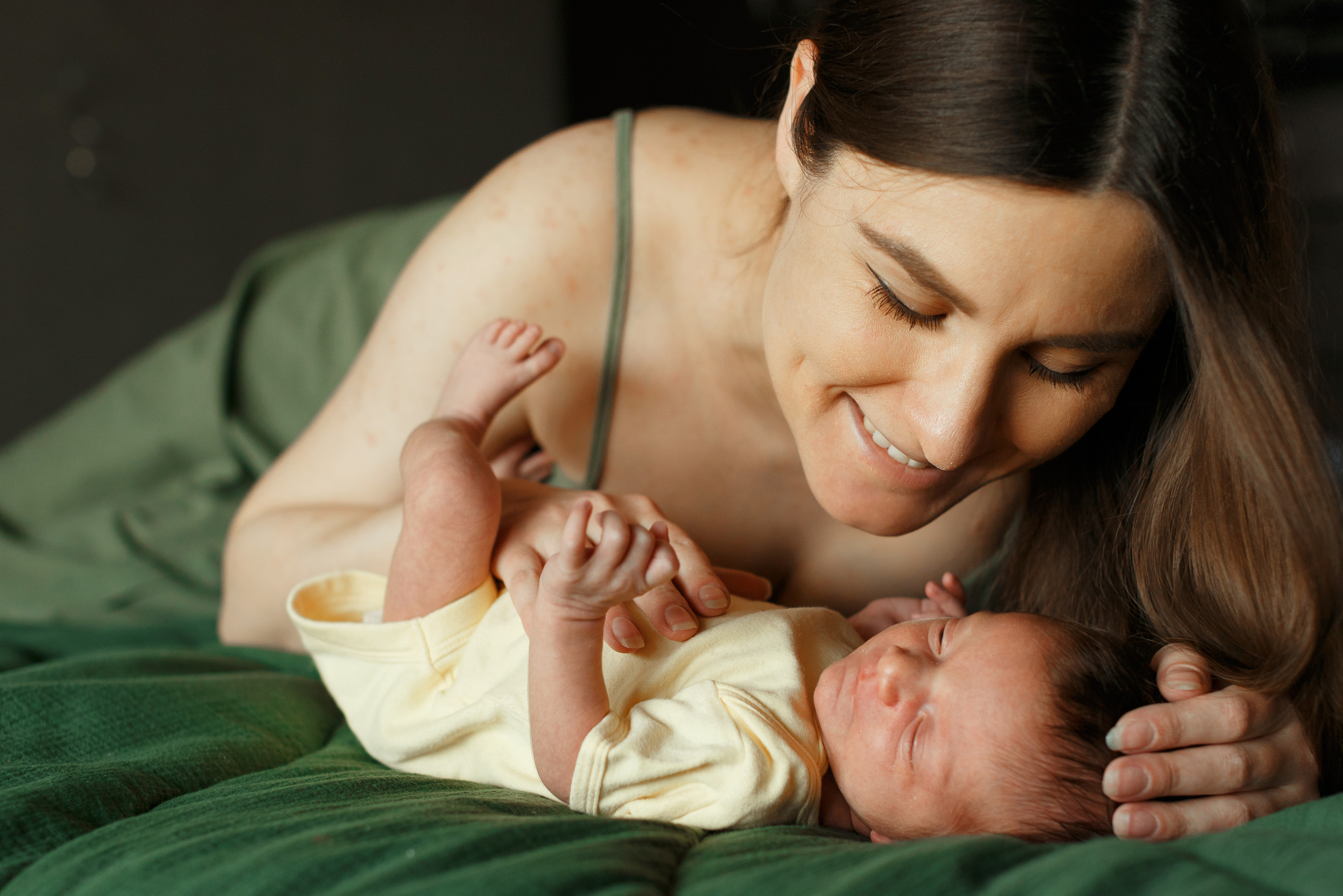 Домашняя съемка новорожденных в Новосибирске. Семейный фотограф в Новосибирске Инна Кузнецова