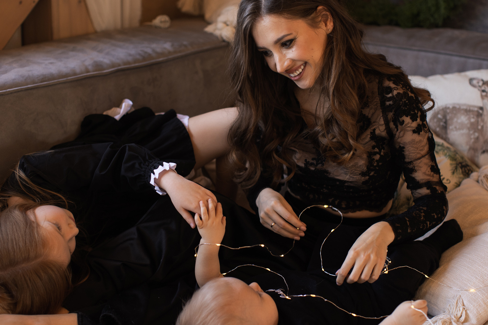 Мансарда. Новогодняя фотосессия. Семейный фотограф в Новосибирске Инна Кузнецова