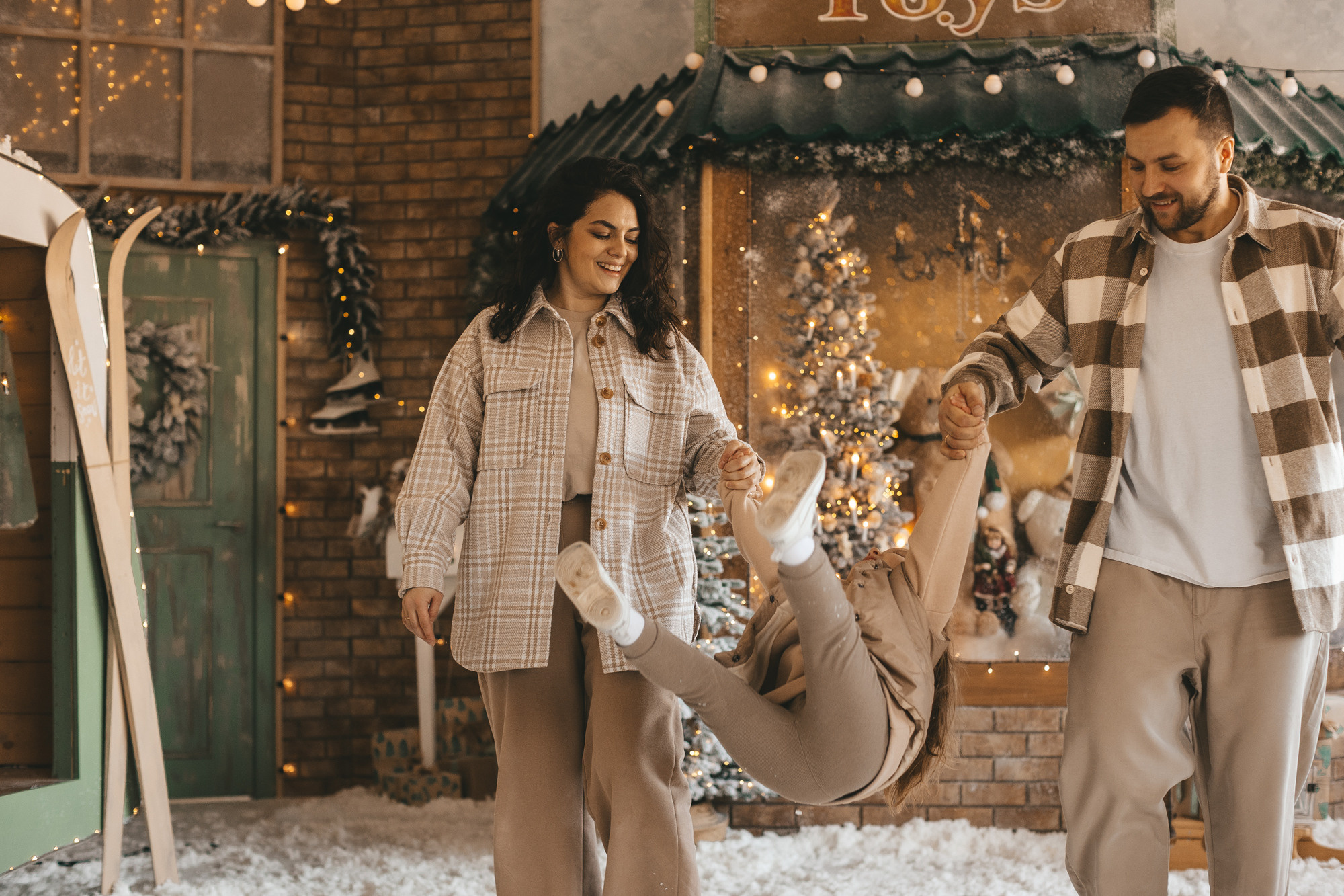 Новогодняя семейная фотосессия в Новосибирске. Семейный фотограф в Новосибирске Инна Кузнецова