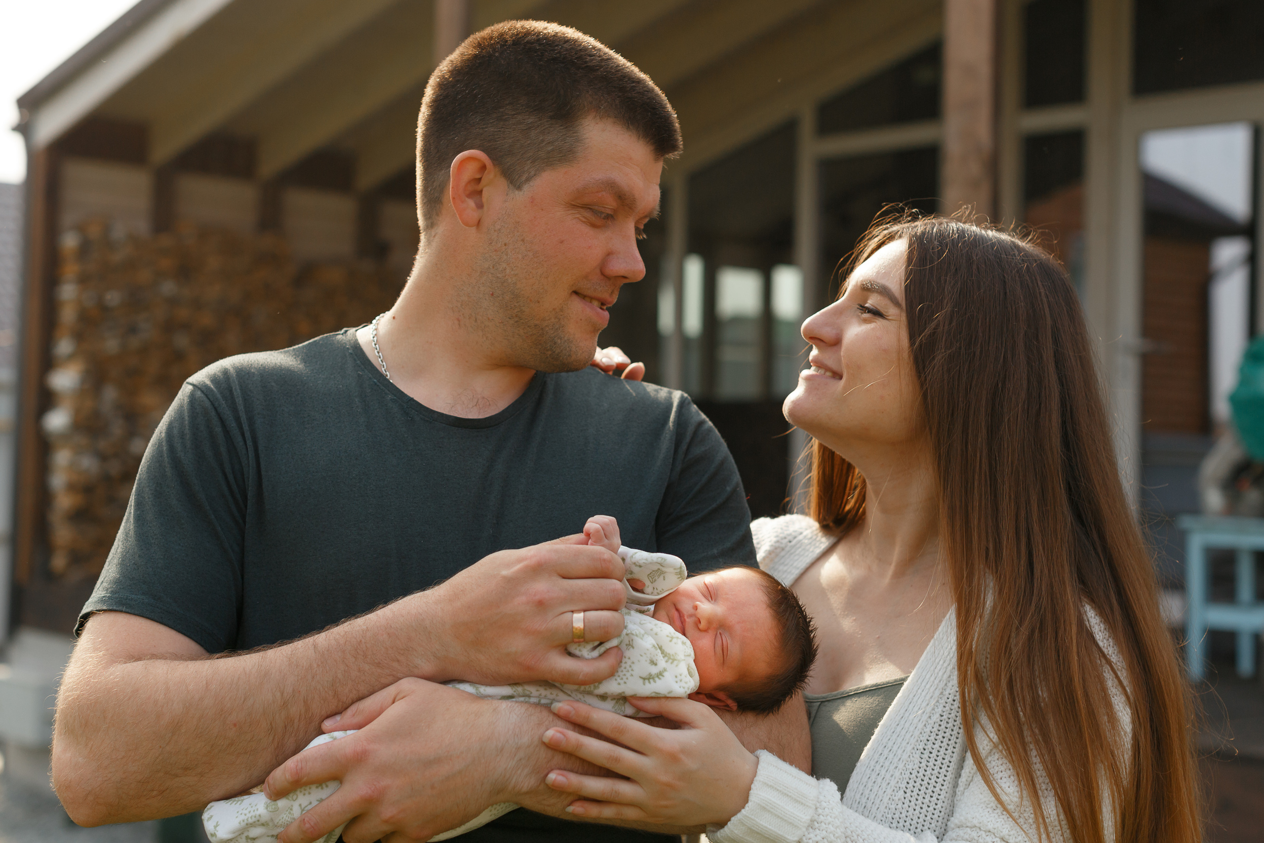 Домашняя съемка новорожденных в Новосибирске. Семейный фотограф в Новосибирске Инна Кузнецова