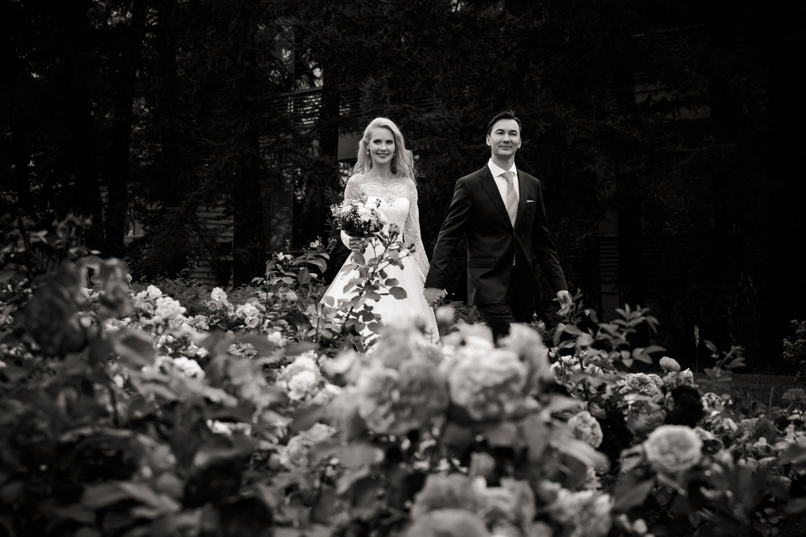 Свадебная фотосессия на ВДНХ. Свадебный и семейный фотограф в Москве и Подмосковье Лариса Козлова