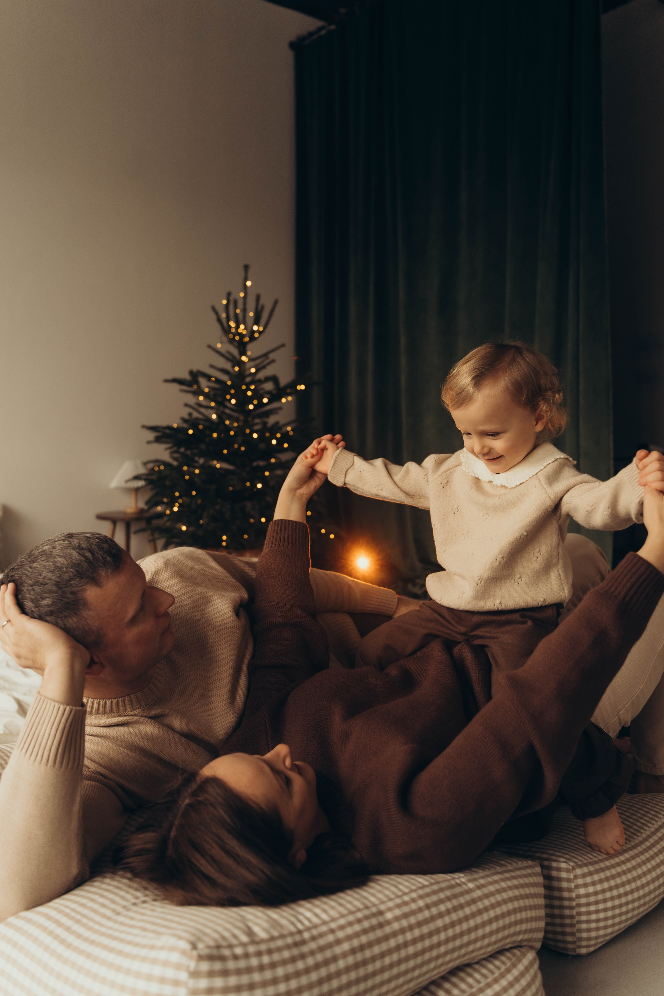 Екатерина, Николай и малышка Аня