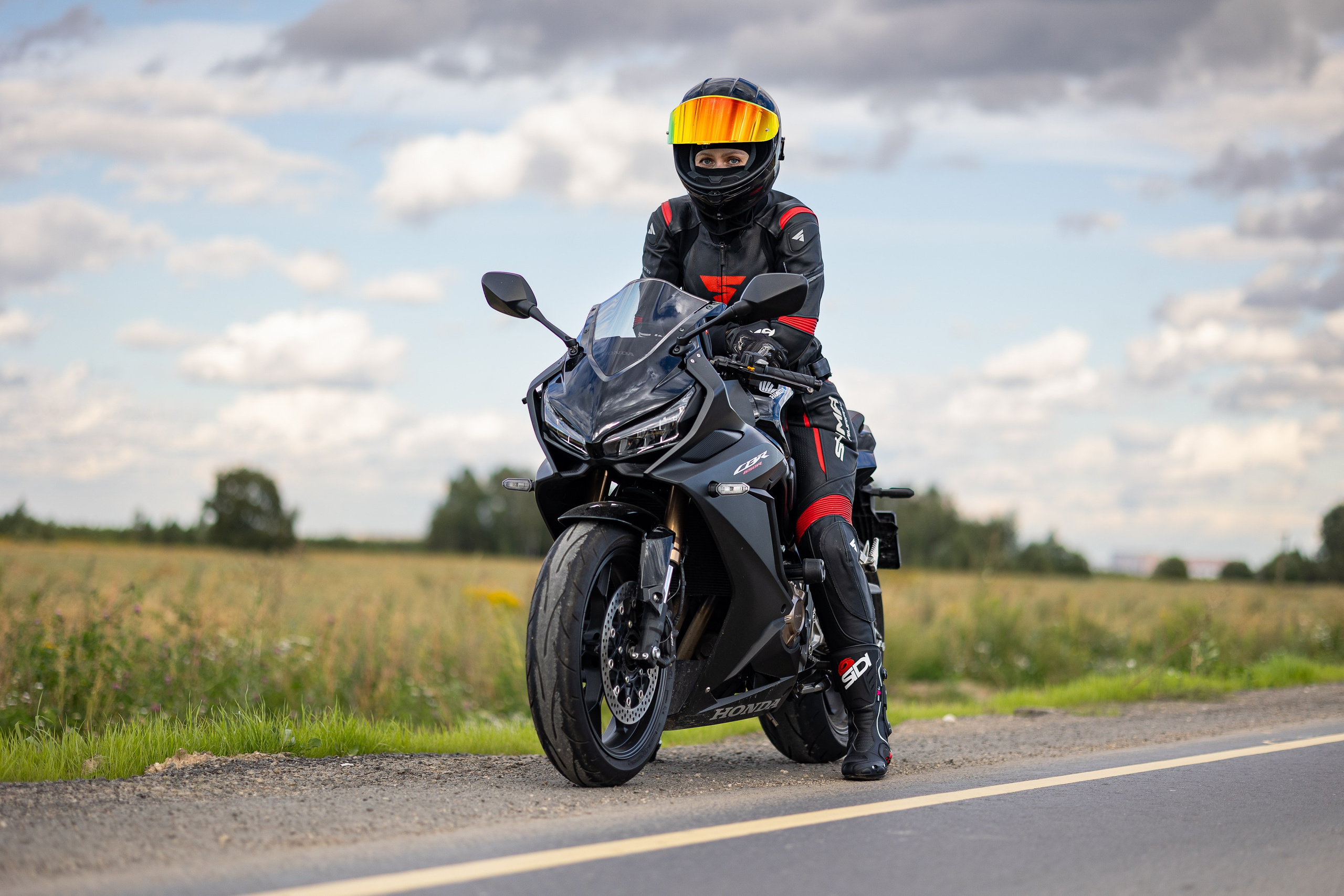 Фотосессии на мото. Фотограф Ольга Гирусова «Пантерочка» Москва