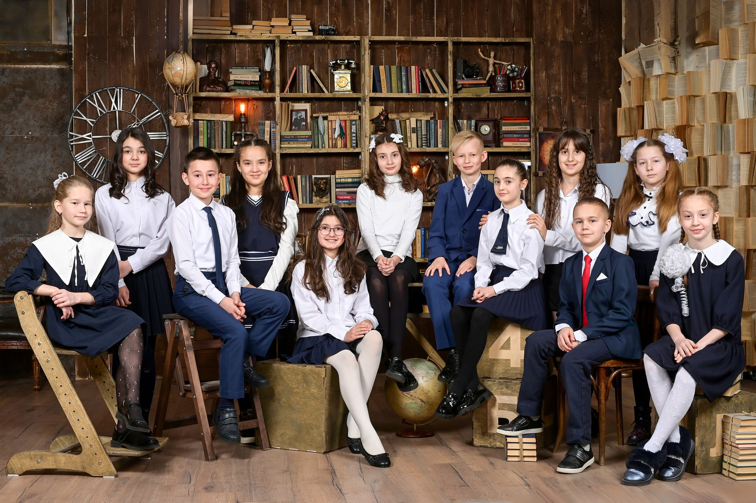 Галерея фотографий. Первая школьная фотостудия Zoom-Zoom в городе Владикавказ