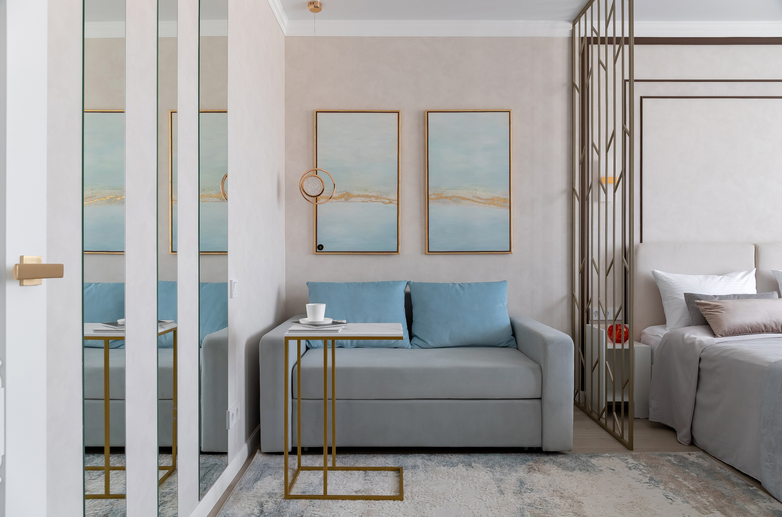 Апартаменты «Легкий бриз». Архитектура, дизайн-интерьера, проектирование