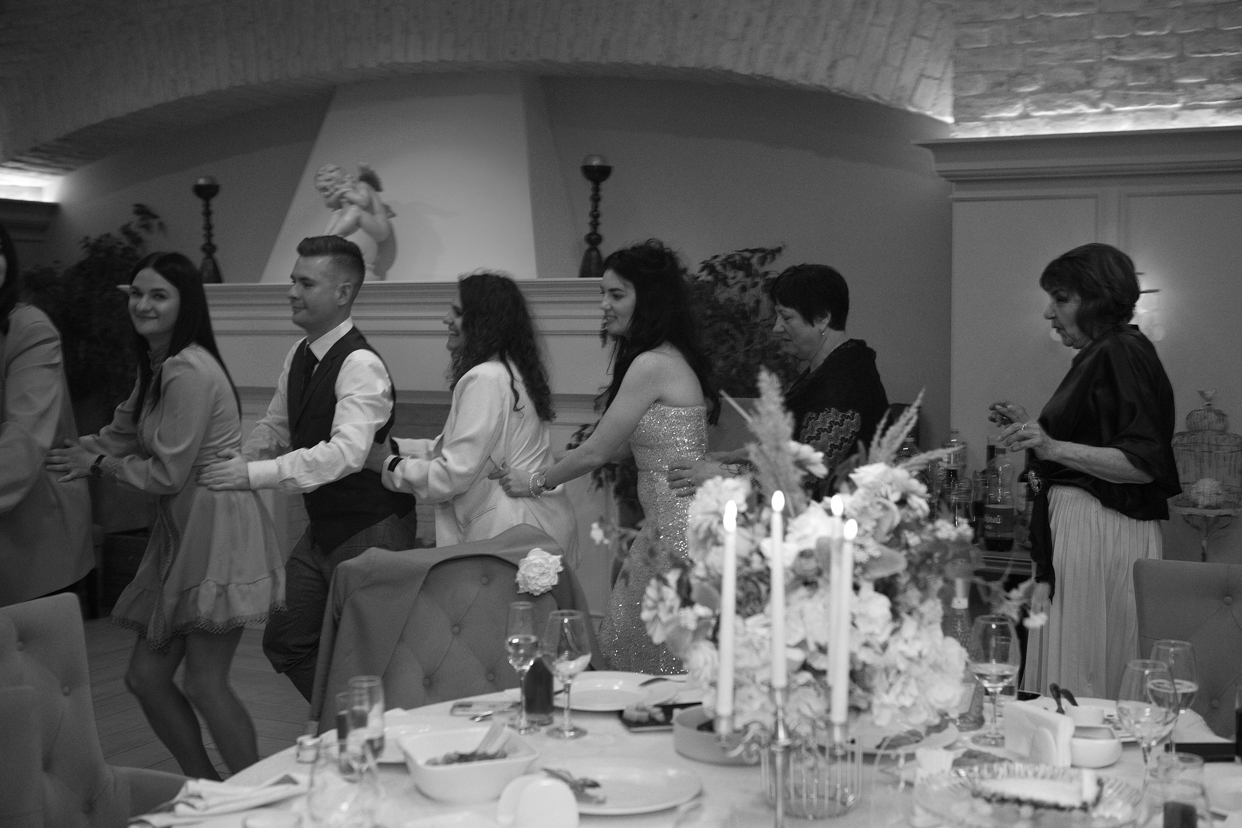 Свадьба с гостями. Свадебный и портретный фотограф Москва